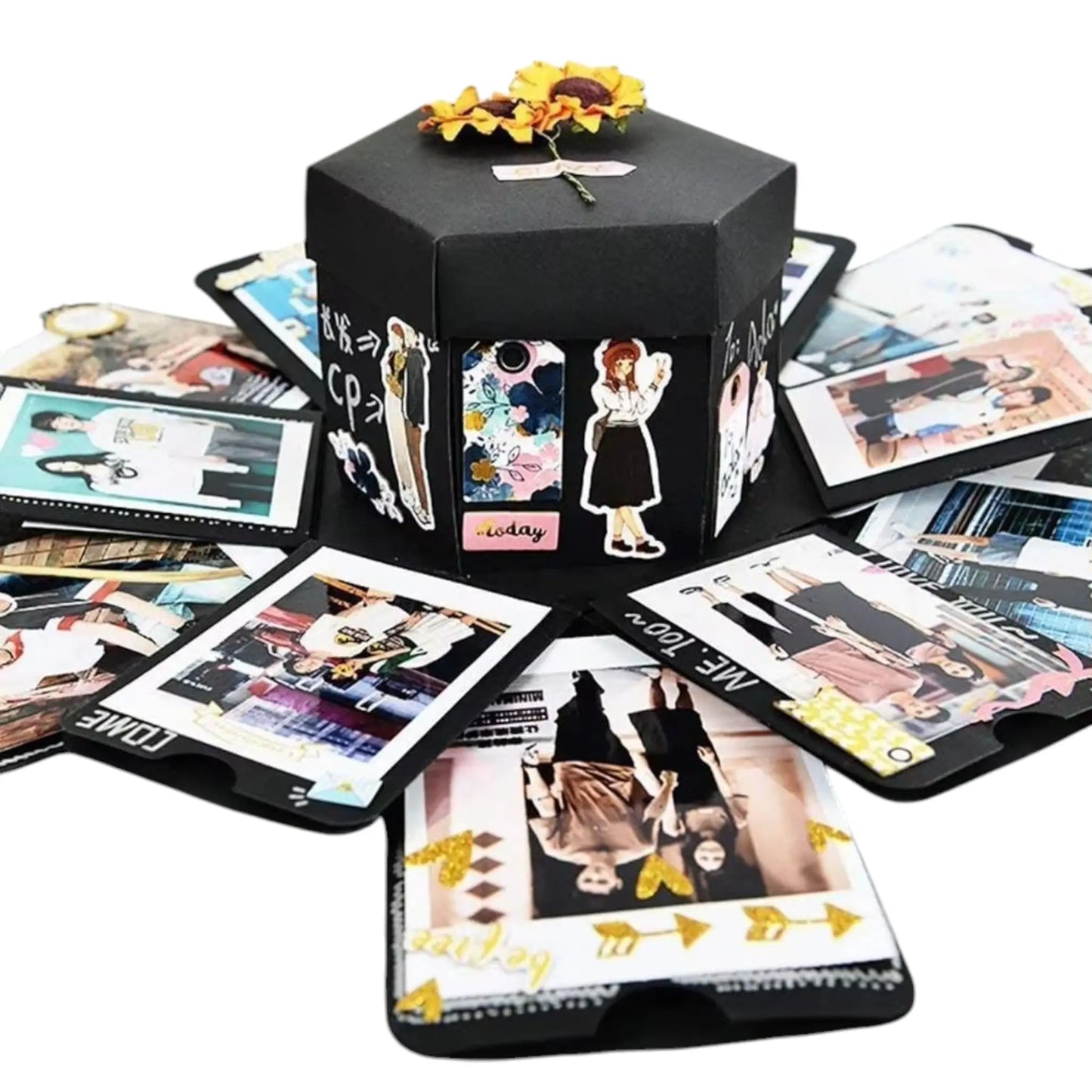 DIY Explosion Photo Album Gift Box | Memory Scrapbook for Special Occasions - Geniogoods