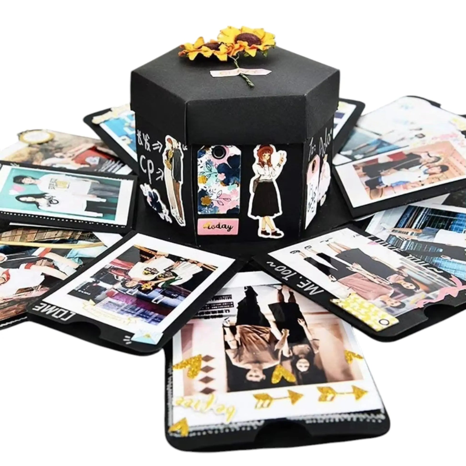 DIY Explosion Photo Album Gift Box | Memory Scrapbook for Special Occasions - Geniogoods