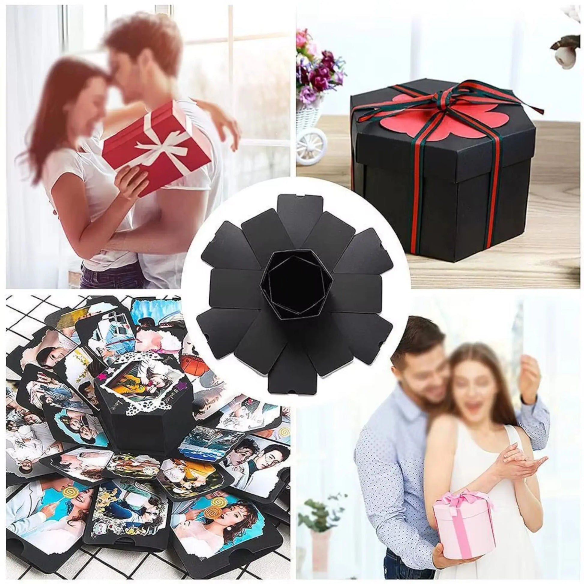 DIY Explosion Photo Album Gift Box | Memory Scrapbook for Special Occasions - Geniogoods