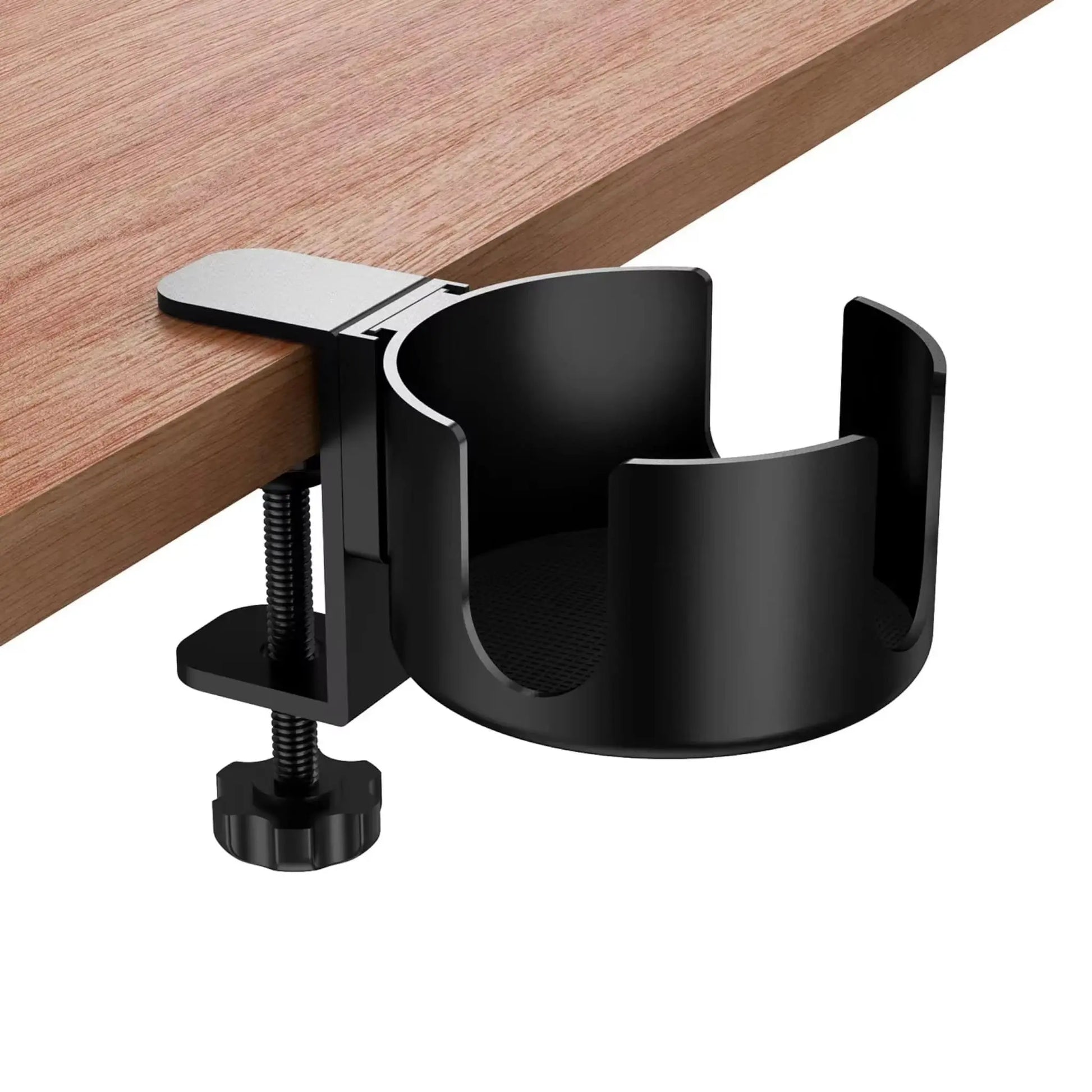 Desk Cup Holder – Adjustable Clamp-On Drink Holder for Mugs & Bottles  Geniogoods