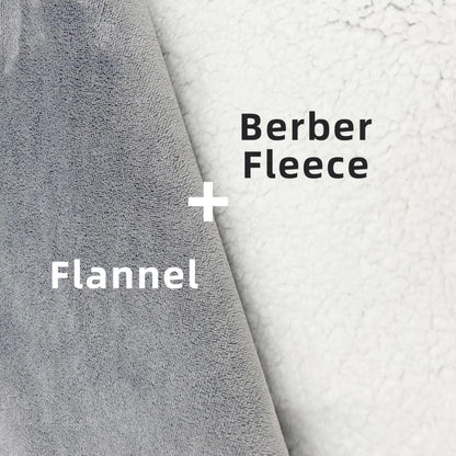 Electric Heated Cashmere Blanket – Adjustable Temperature and Timer with Fast Heating and Safety Features Geniogoods