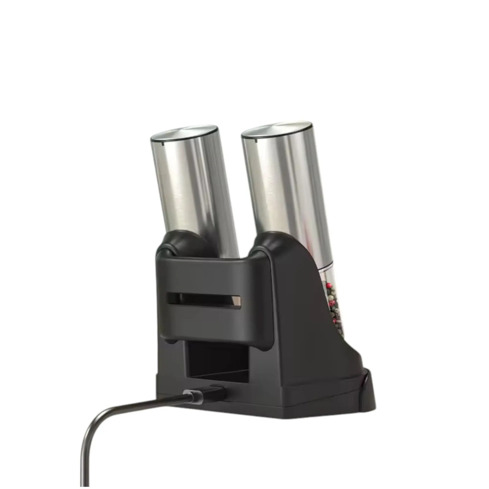 Electric Salt and Pepper Grinder Set | USB Rechargeable | Adjustable Coarseness Geniogoods