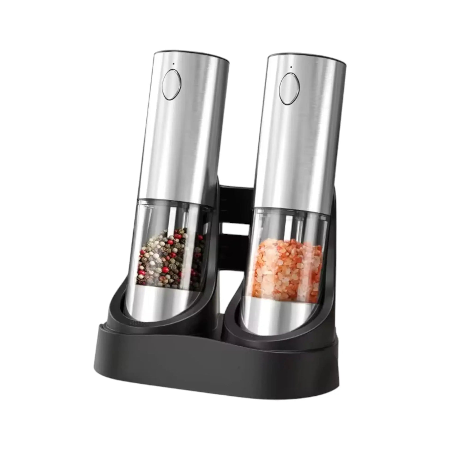 Electric Salt and Pepper Grinder Set | USB Rechargeable | Adjustable Coarseness Geniogoods