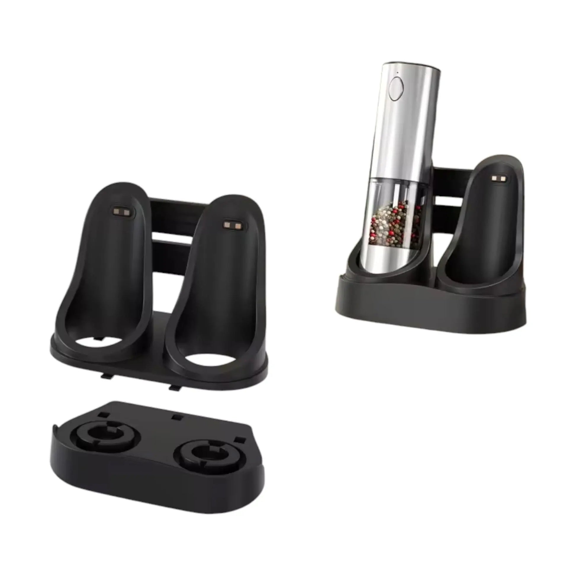 Electric Salt and Pepper Grinder Set | USB Rechargeable | Adjustable Coarseness Geniogoods