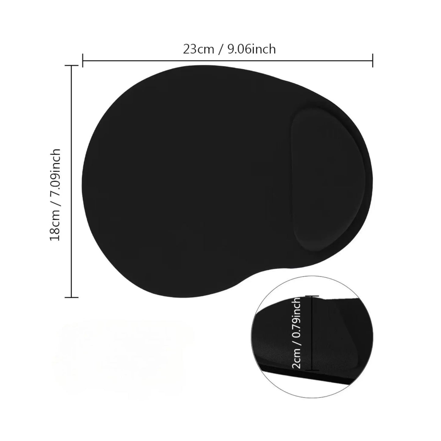 Ergonomic Mouse Pad with Wrist Support | Comfortable and Non-Slip Geniogoods