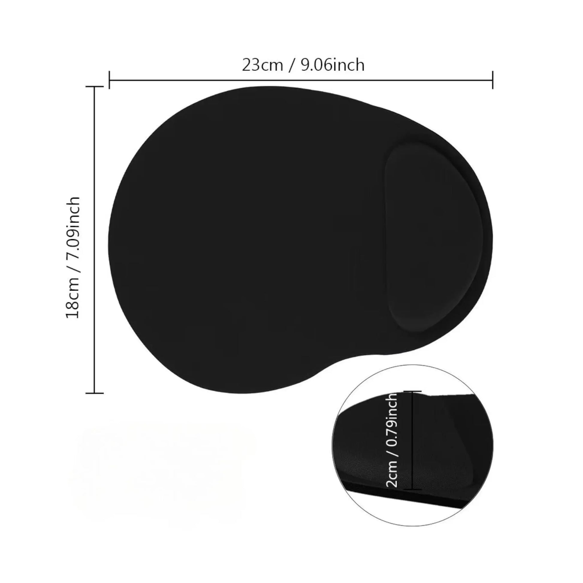 Ergonomic Mouse Pad with Wrist Support | Comfortable and Non-Slip Geniogoods