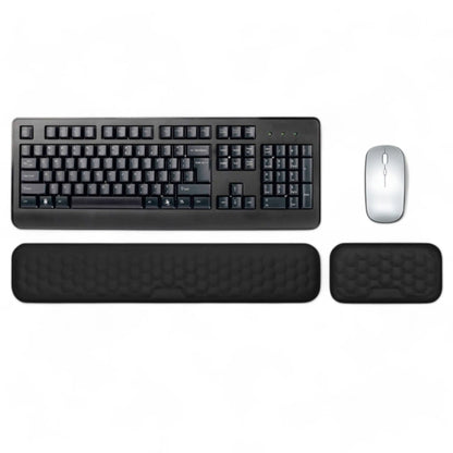 Ergonomic Wrist Rest - Keyboard & Mouse Memory Foam Support Geniogoods