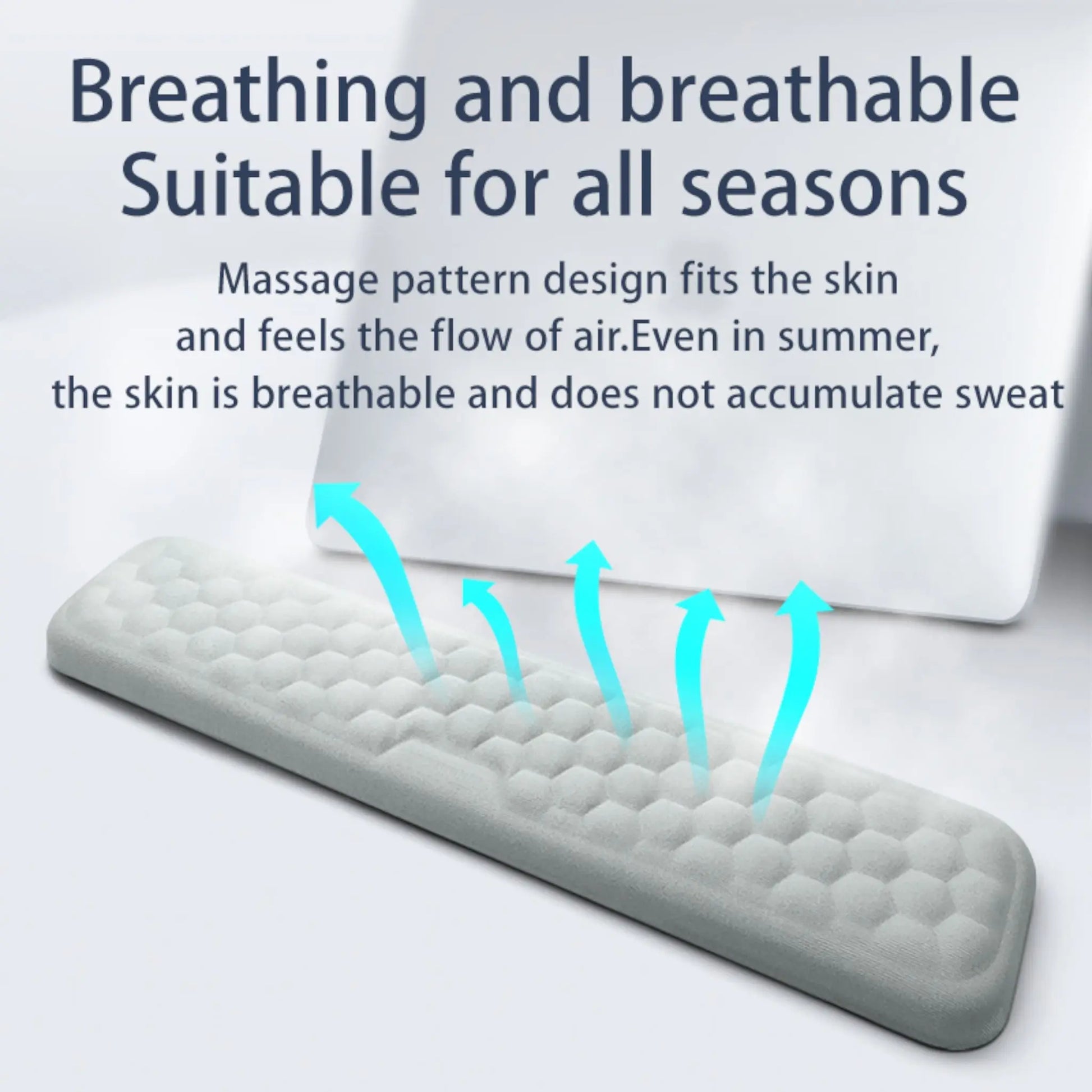 Ergonomic Wrist Rest - Keyboard & Mouse Memory Foam Support Geniogoods
