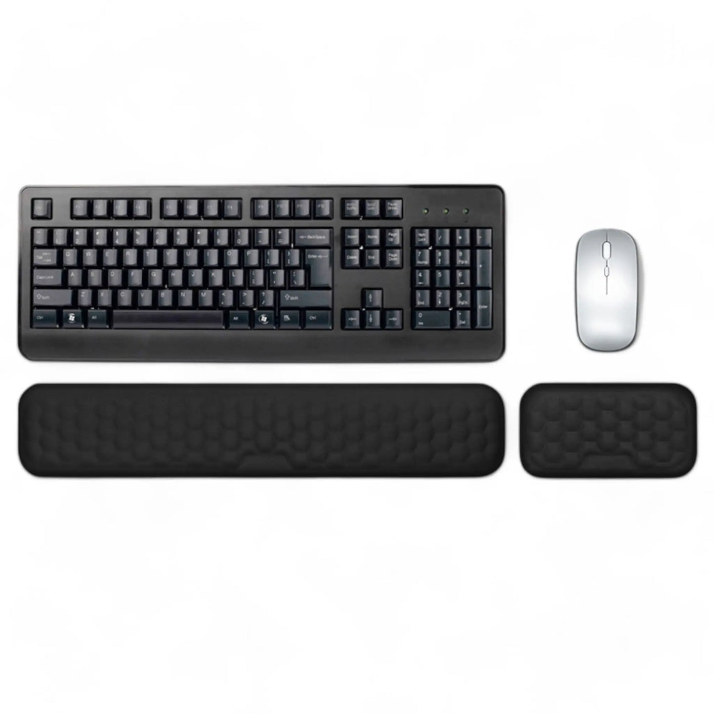 Ergonomic Wrist Rest - Keyboard & Mouse Memory Foam Support Geniogoods