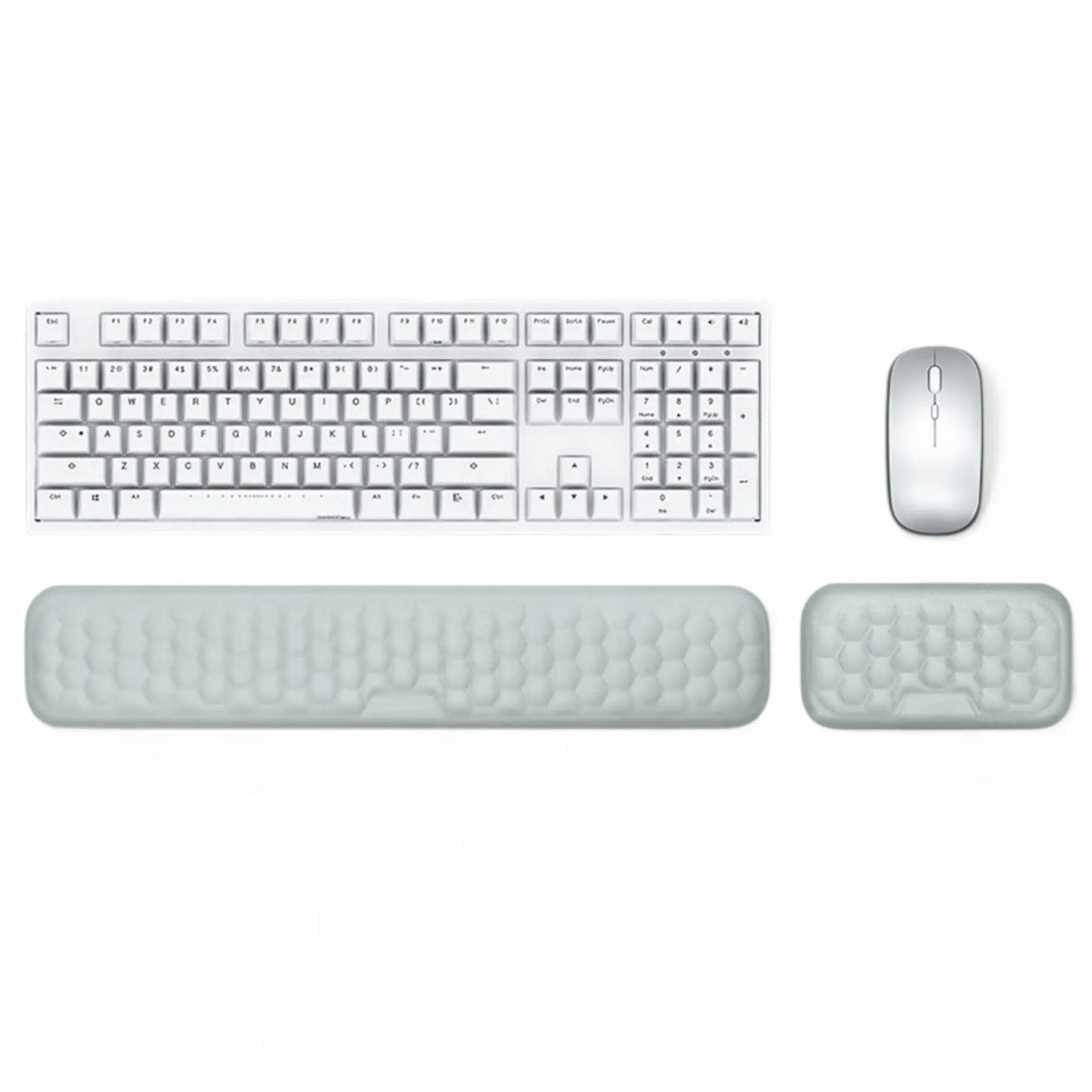 Ergonomic Wrist Rest - Keyboard & Mouse Memory Foam Support Geniogoods