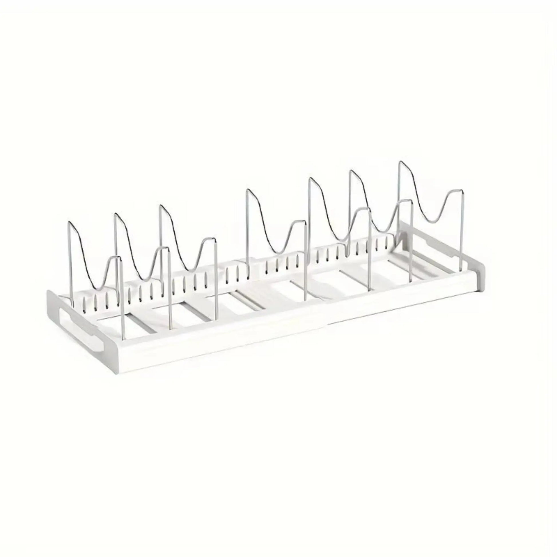 Expandable Pot Organizer – Adjustable & Space-Saving Kitchen Storage