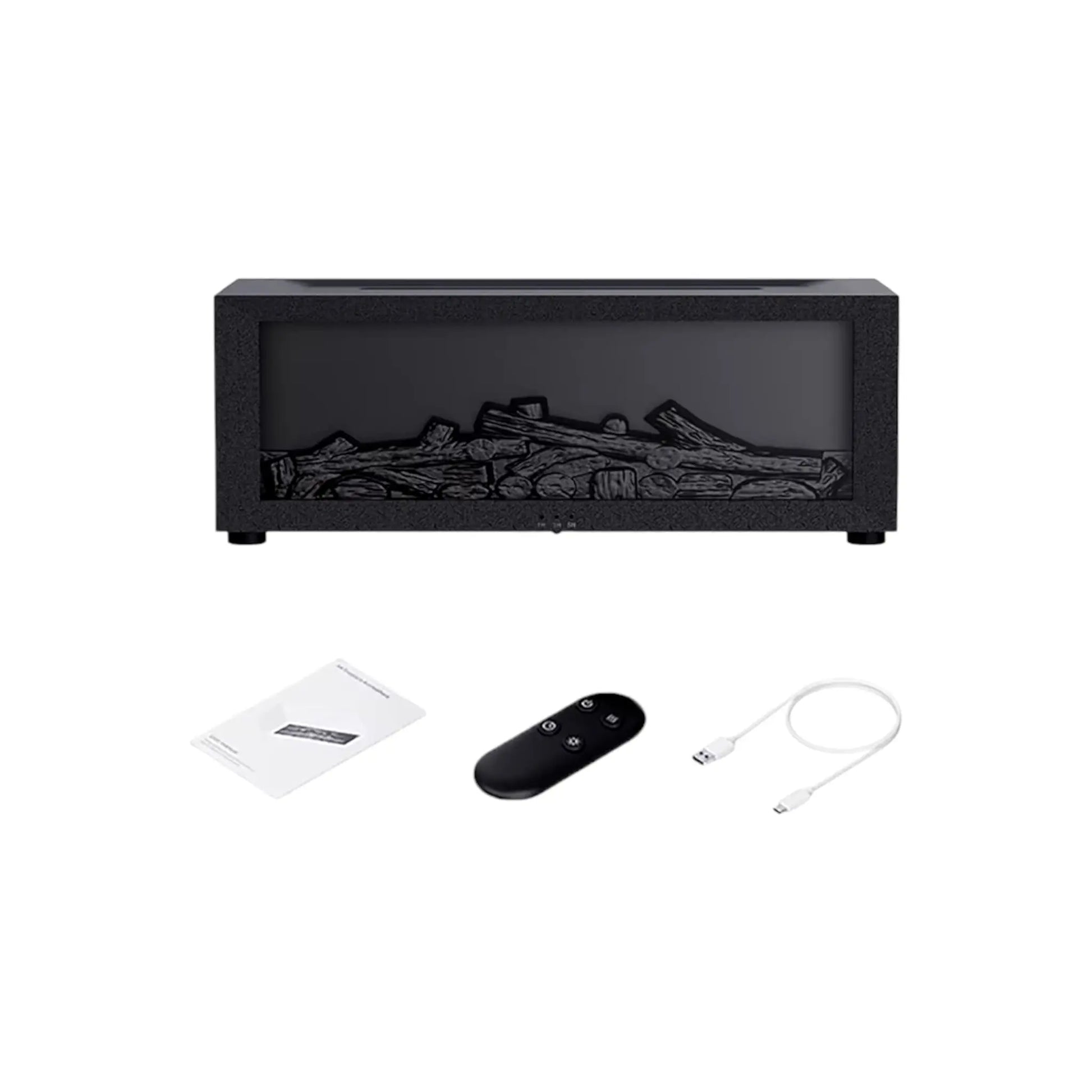 Flame Aroma Humidifier with Essential Oil Diffuser and Night Light Geniogoods