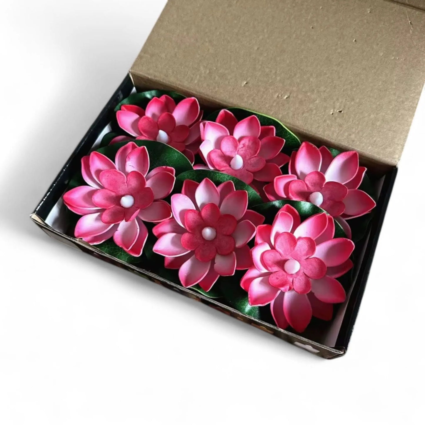 Floating Lotus LED Water Lamp – 6PCS Multicolor Pond & Garden Light  Geniogoods