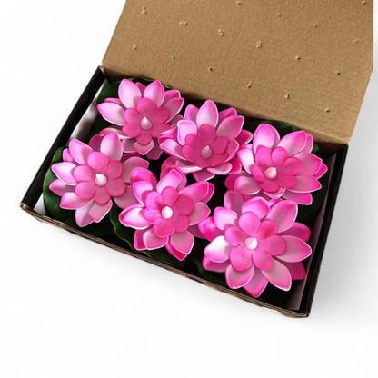 Floating Lotus LED Water Lamp – 6PCS Multicolor Pond & Garden Light  Geniogoods