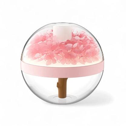 Flower LED Humidifier – USB Rechargeable Mist Maker with Night Light  Geniogoods