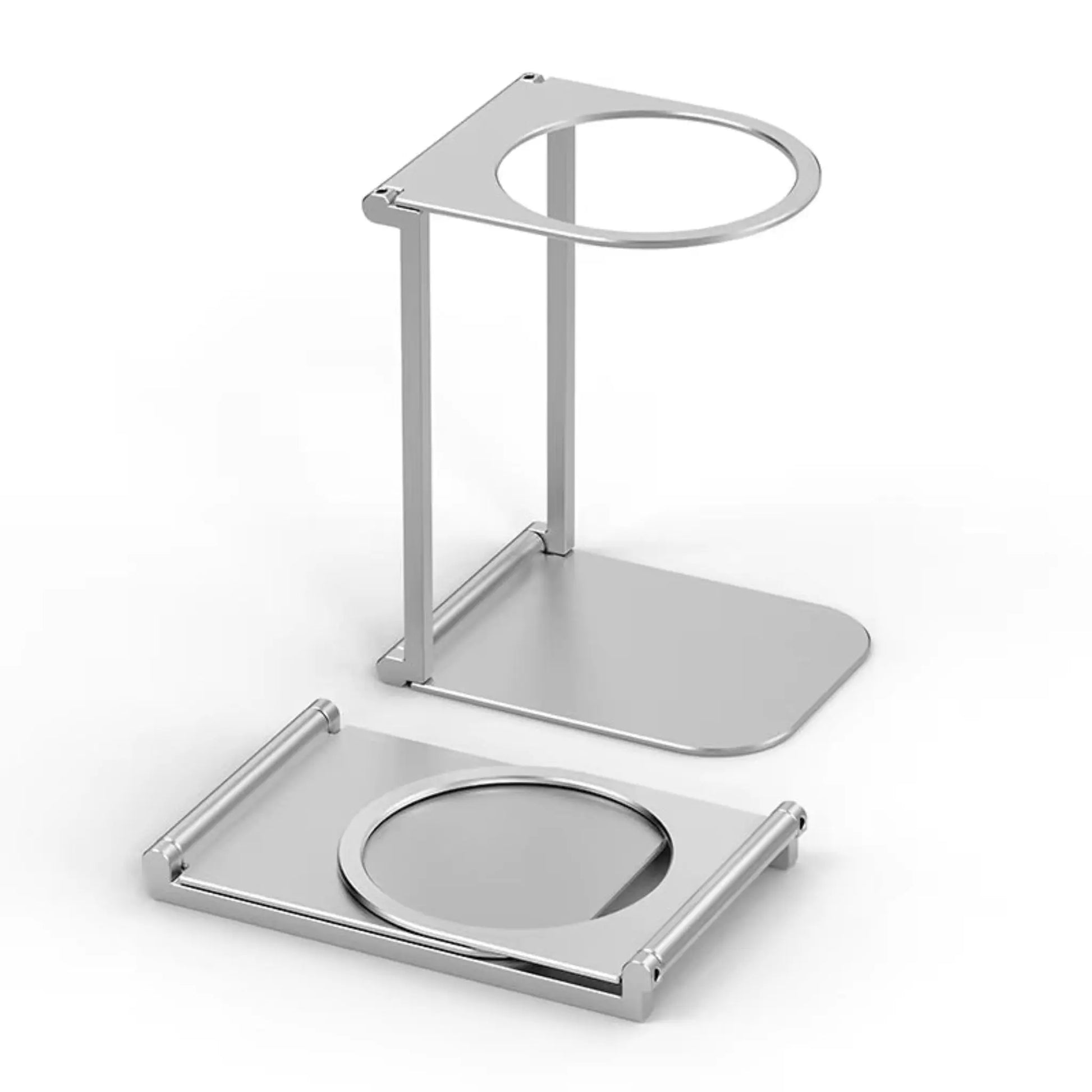 Foldable Coffee Drip Holder – Portable Aluminum Stand for Espresso