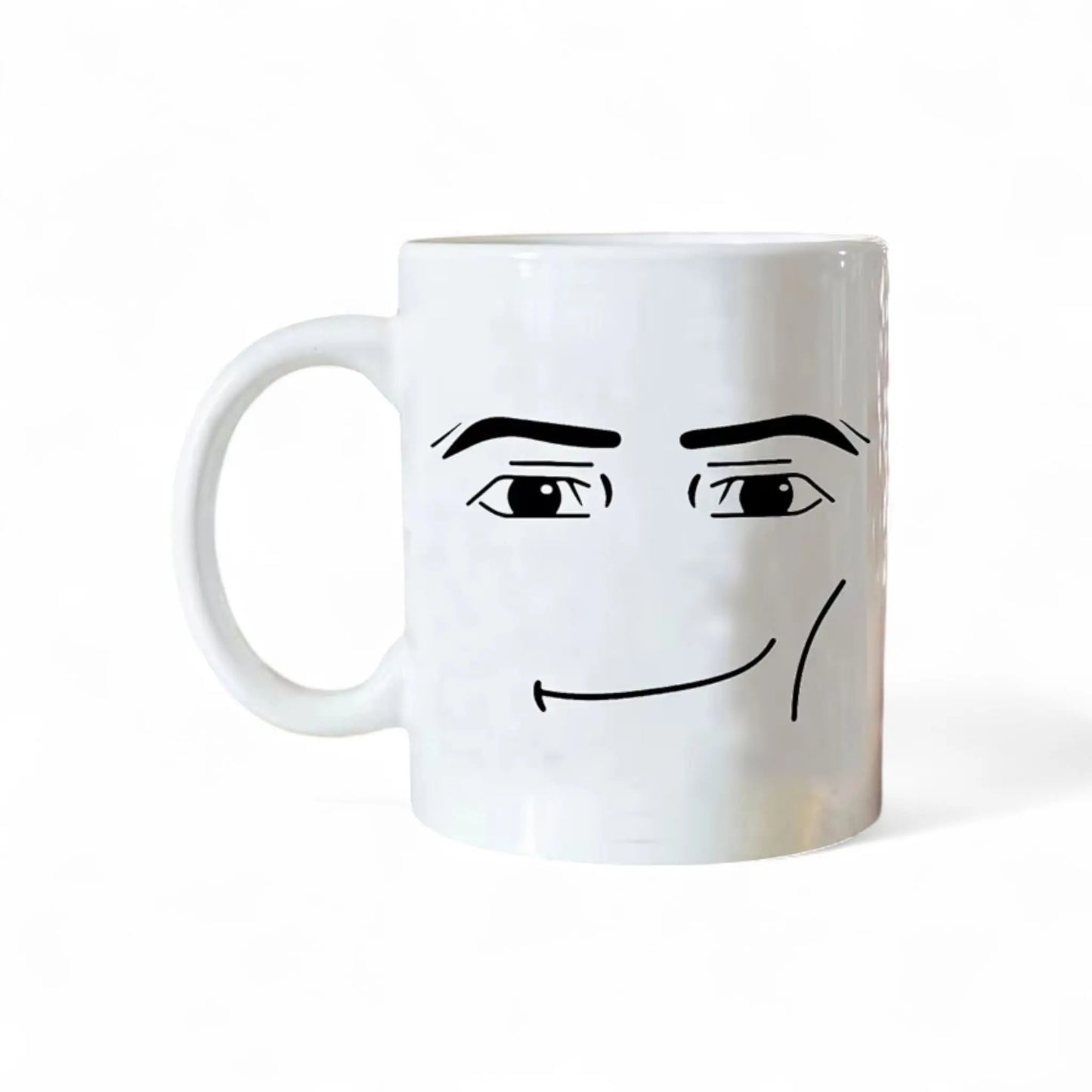 Funny Face Coffee Mug – Cute 11oz Gift for Gamers & Coffee Lovers  Geniogoods