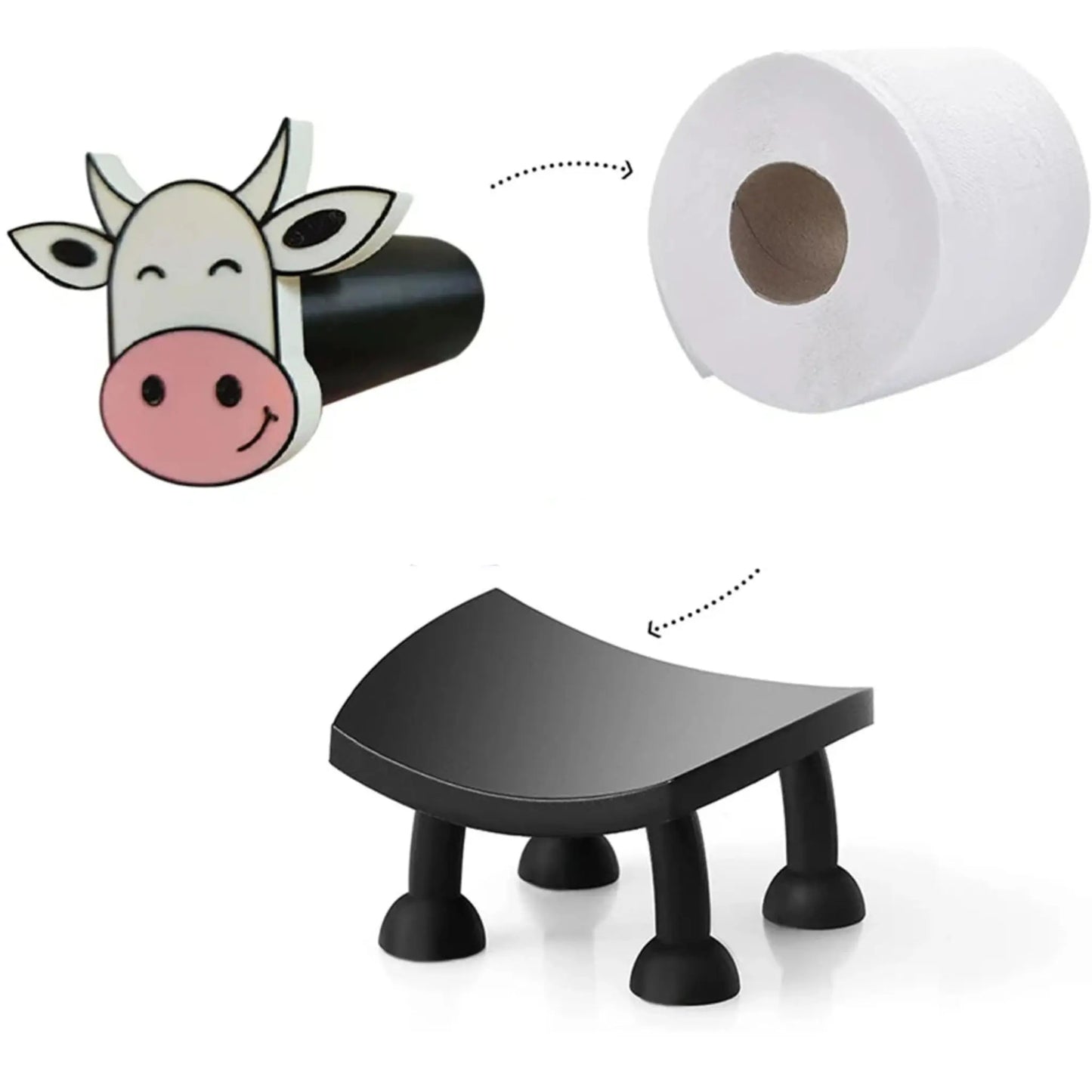 Funny Sheep Toilet Paper Holder – Whimsical & Functional Bathroom Decor