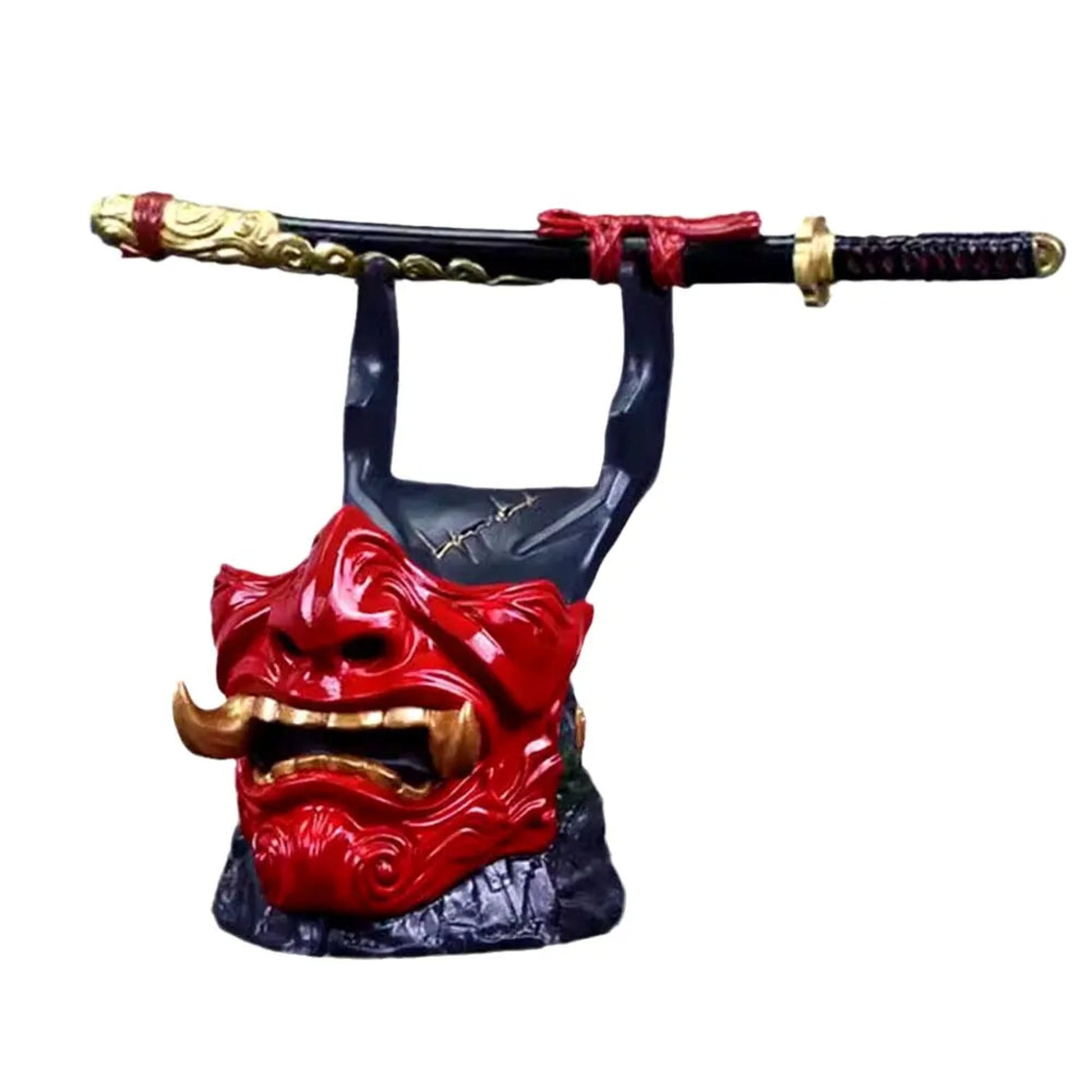 Game Controller Holder Stand | Universal Gaming Organizer with Katana Design