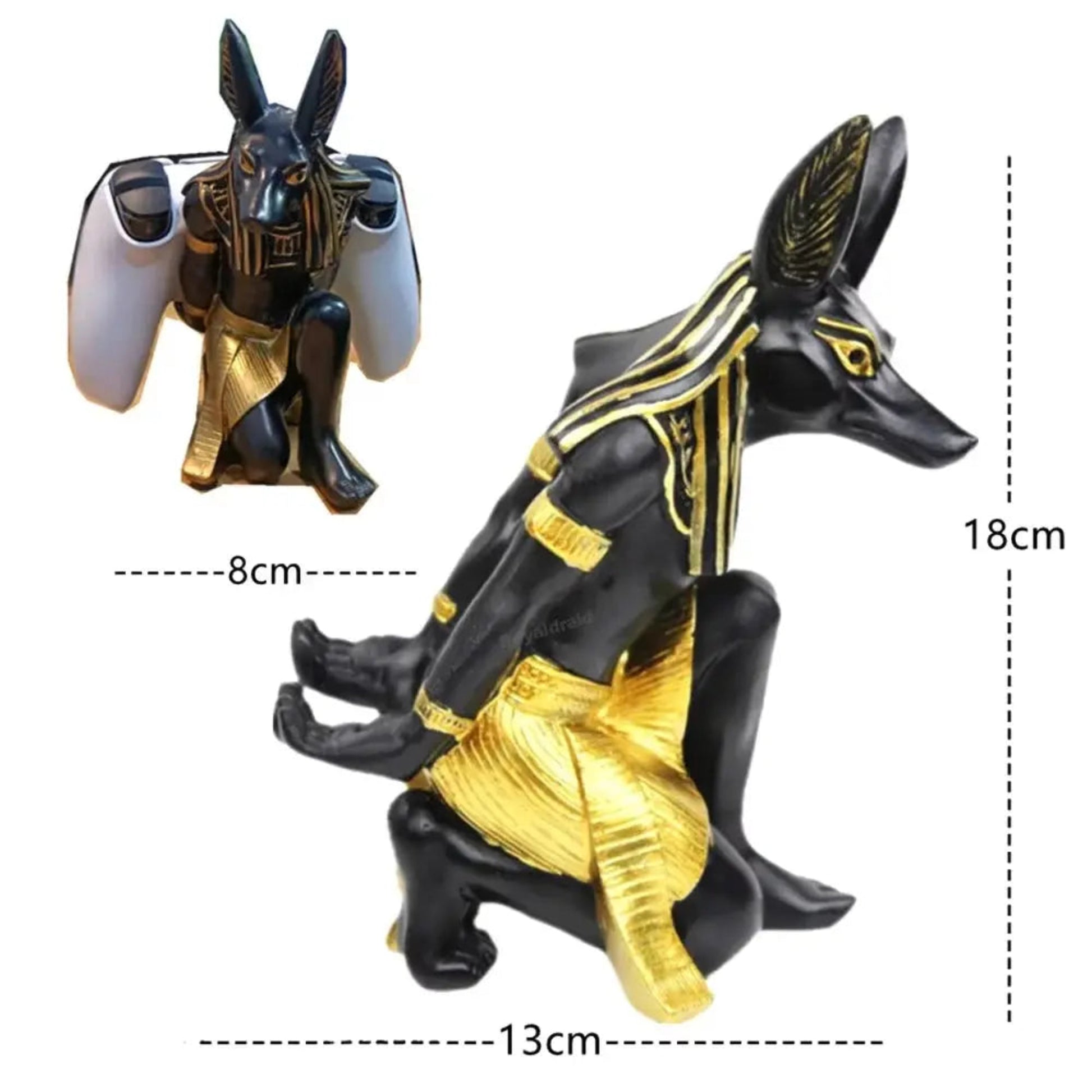 Gamepad Holder | Anubis God Desktop Stand for PS5/PS4/Xbox Controllers