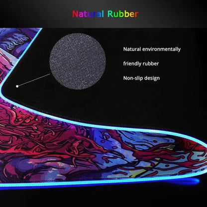 Gaming Mouse Pad - RGB Galaxy XL & L LED Desk Mat