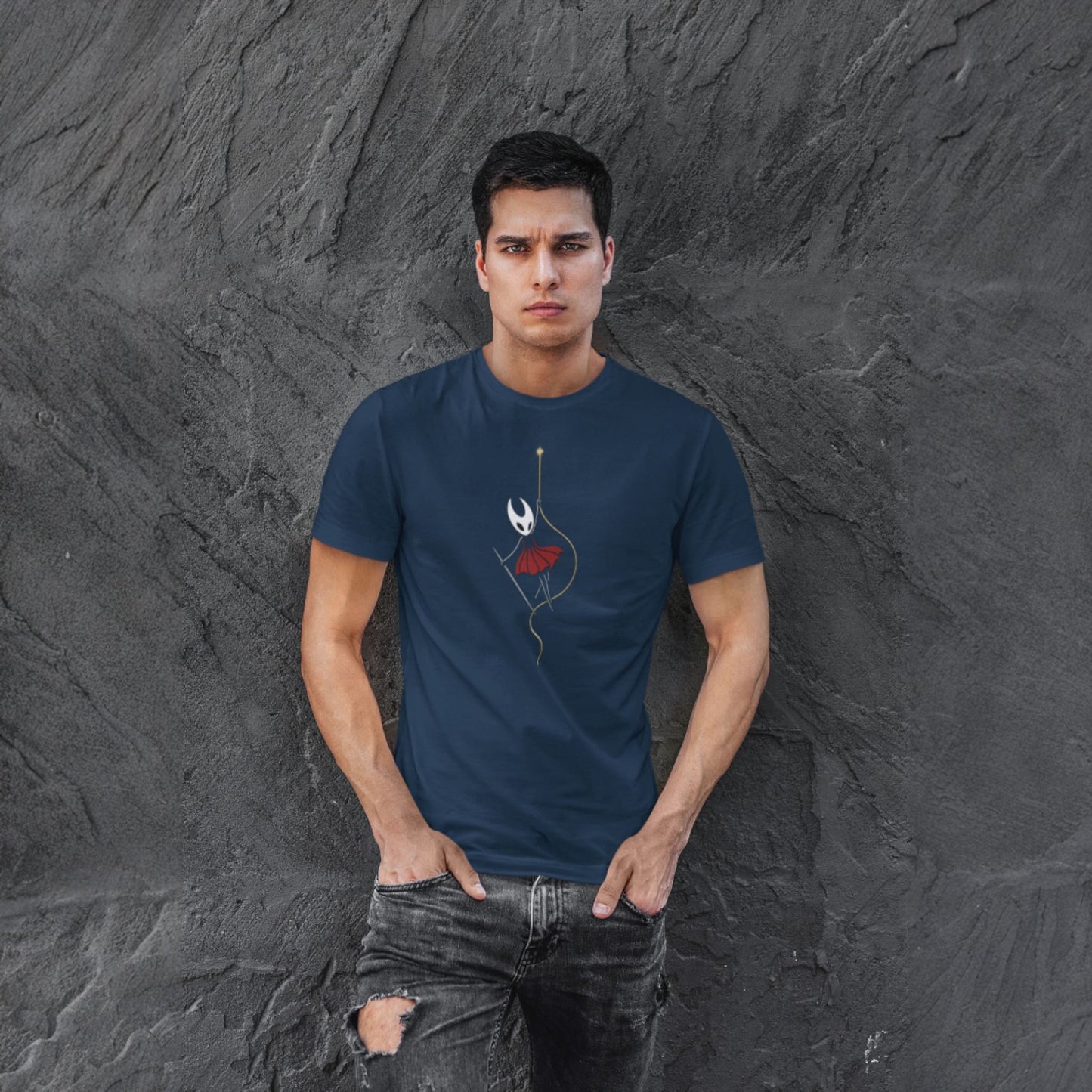 Silksong Ascension T-Shirt – Hornet Golden Thread Art – fan-made gamer merch by GenioGoods