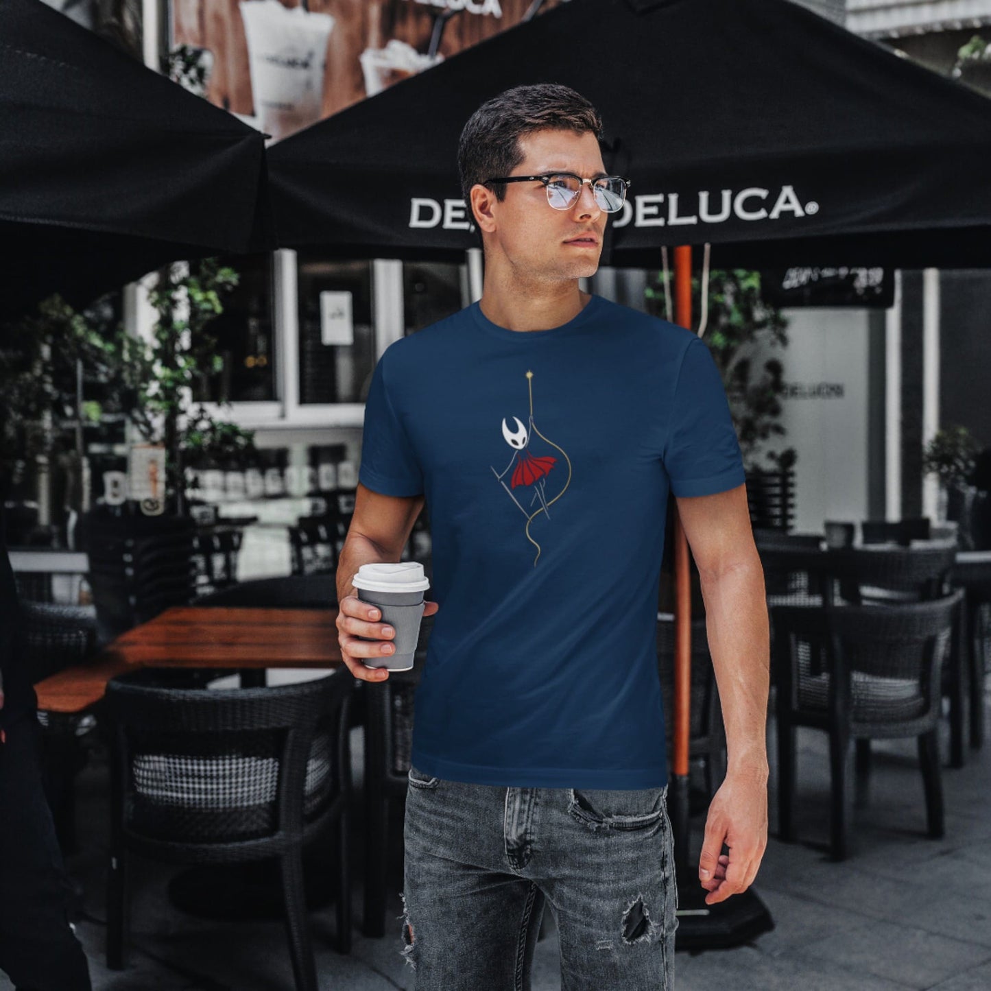 Silksong Ascension T-Shirt – Hornet Golden Thread Art – fan-made gamer merch by GenioGoods