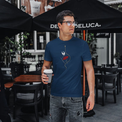 Silksong Ascension T-Shirt – Hornet Golden Thread Art – fan-made gamer merch by GenioGoods