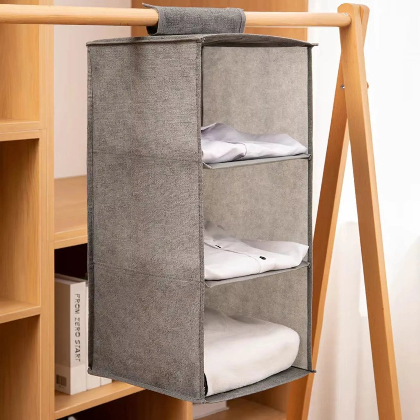 Hanging Closet Organizer | Space-Saving Storage with Drawers