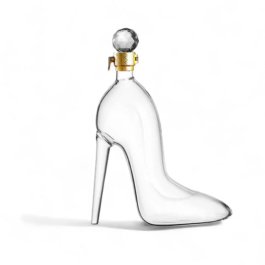 High Heel Wine Bottle – Creative Glass Decanter Gift for Women  Geniogoods