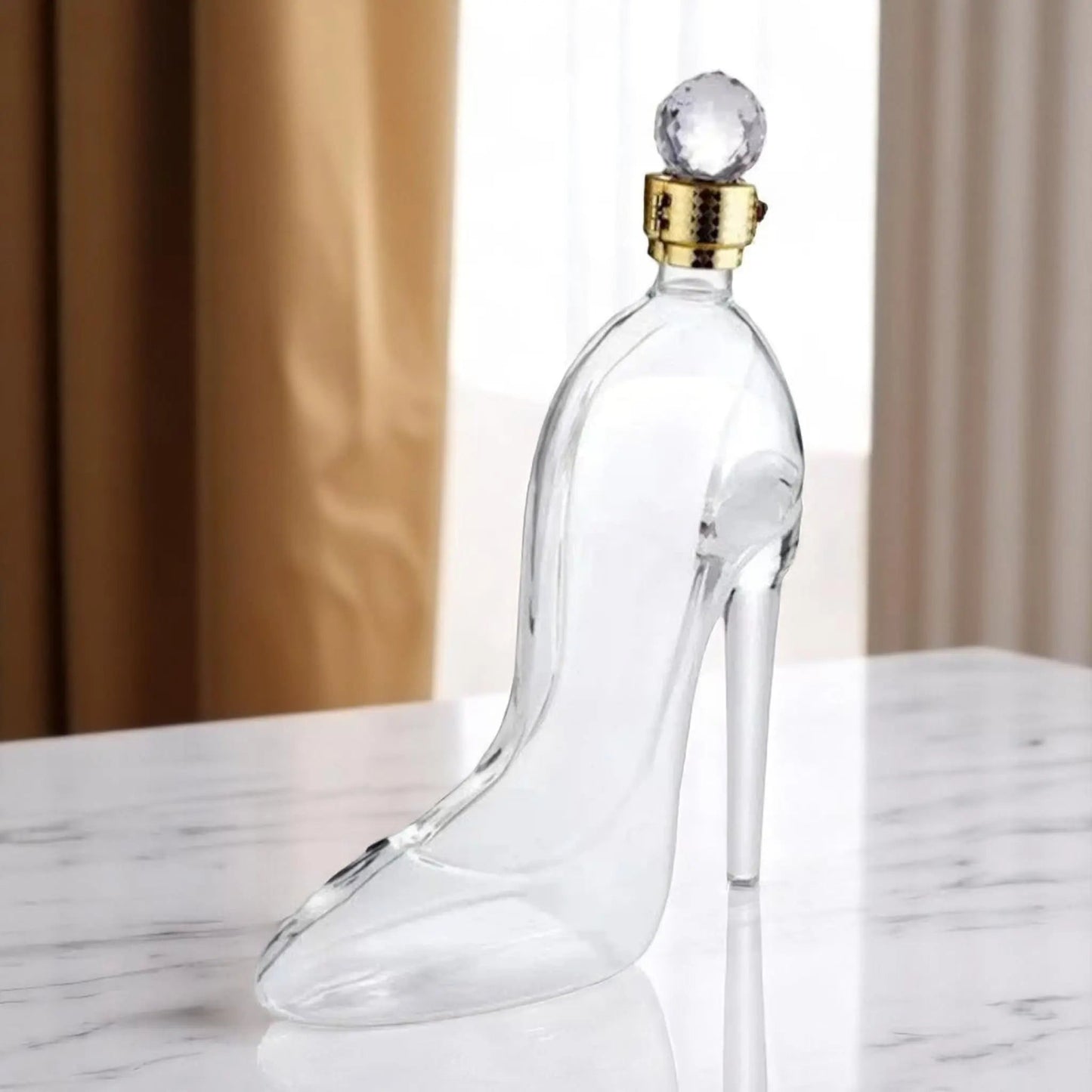 High Heel Wine Bottle – Creative Glass Decanter Gift for Women  Geniogoods