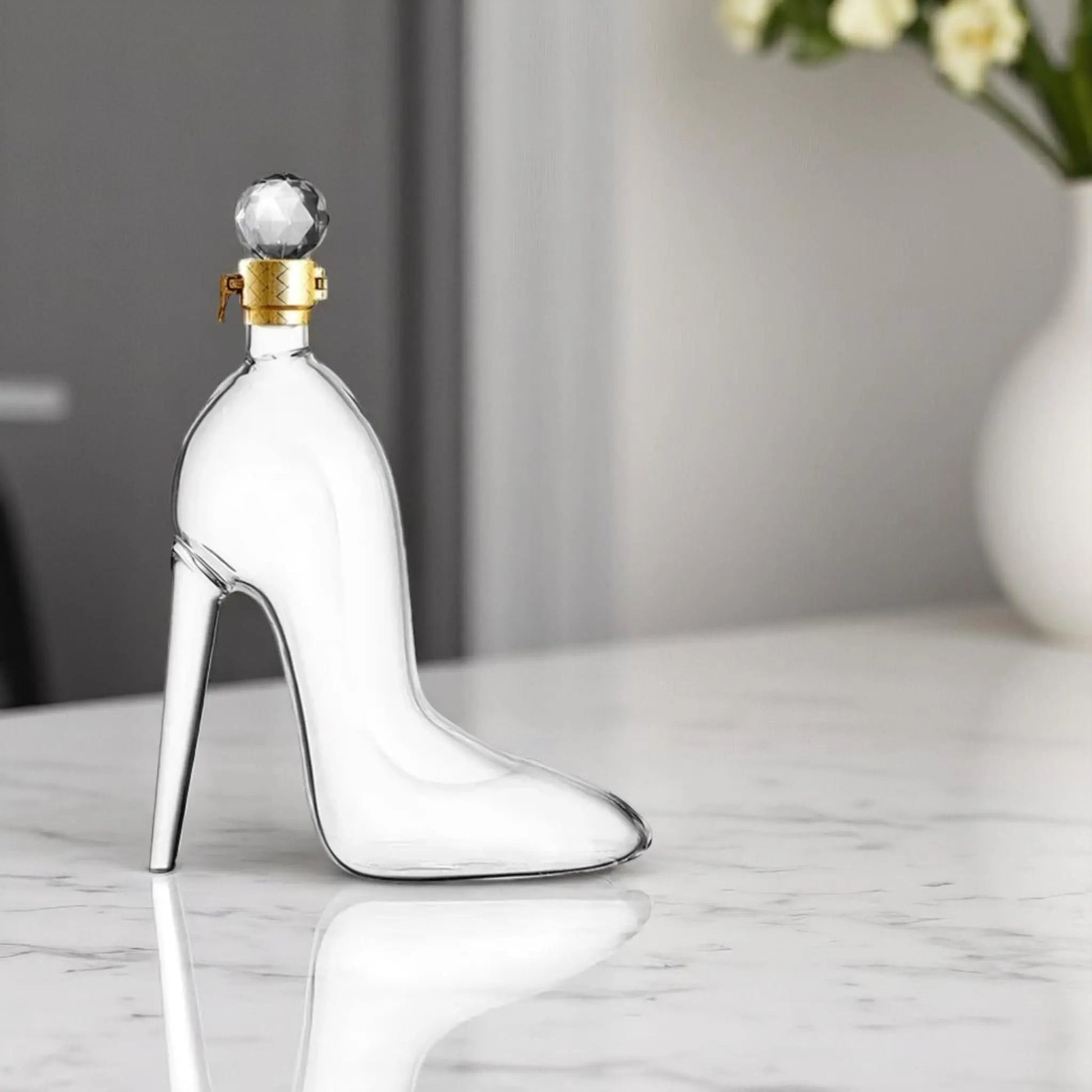 High Heel Wine Bottle – Creative Glass Decanter Gift for Women  Geniogoods