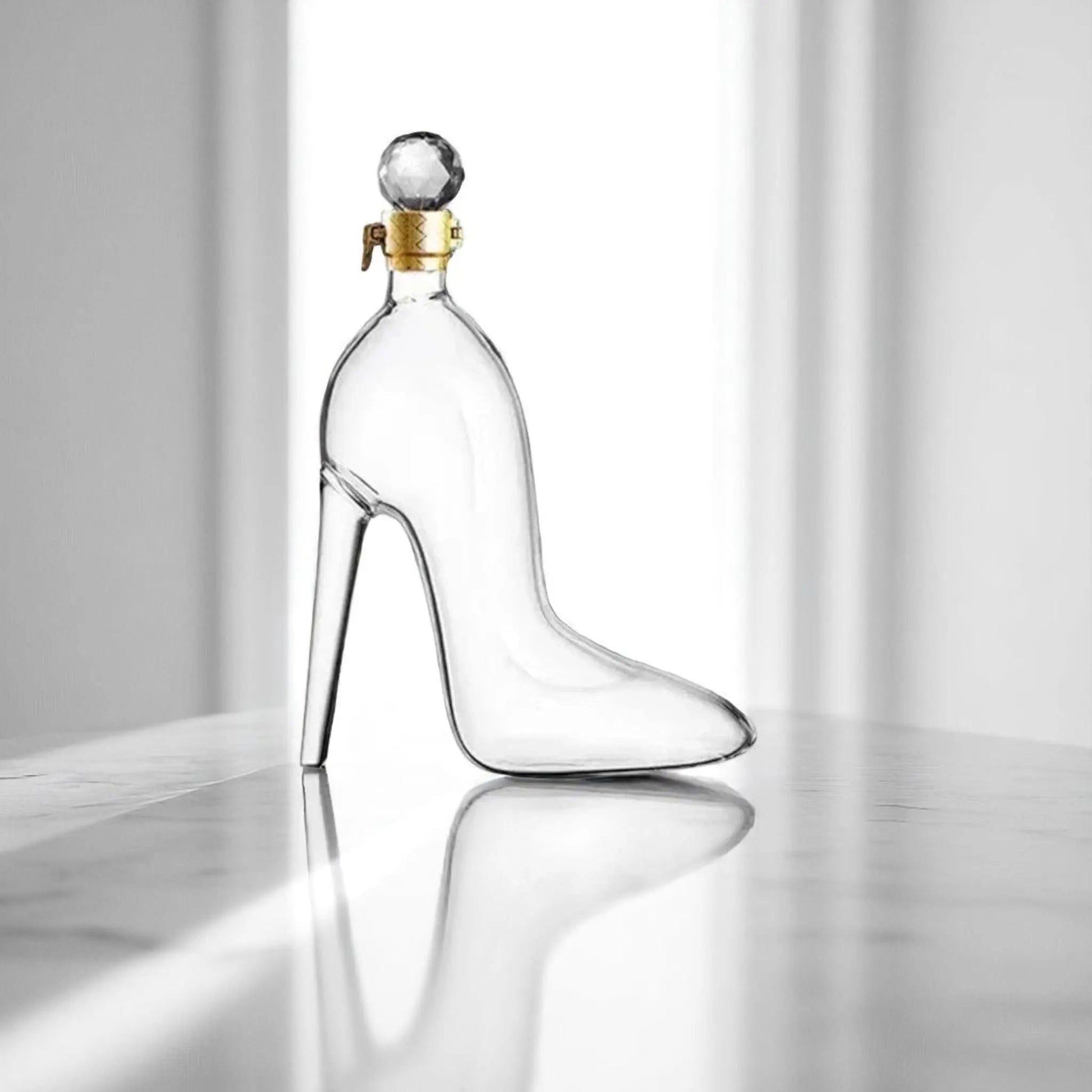High Heel Wine Bottle – Creative Glass Decanter Gift for Women  Geniogoods
