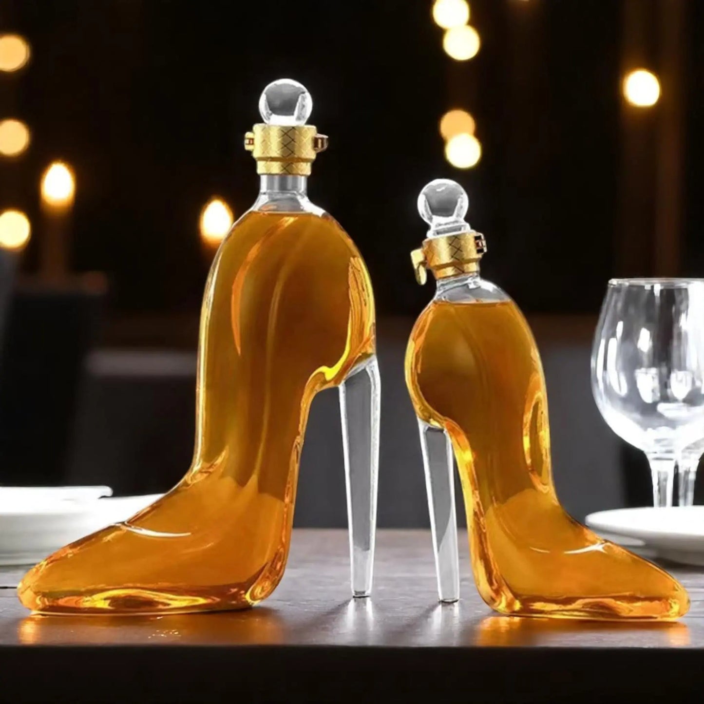 High Heel Wine Bottle – Creative Glass Decanter Gift for Women  Geniogoods