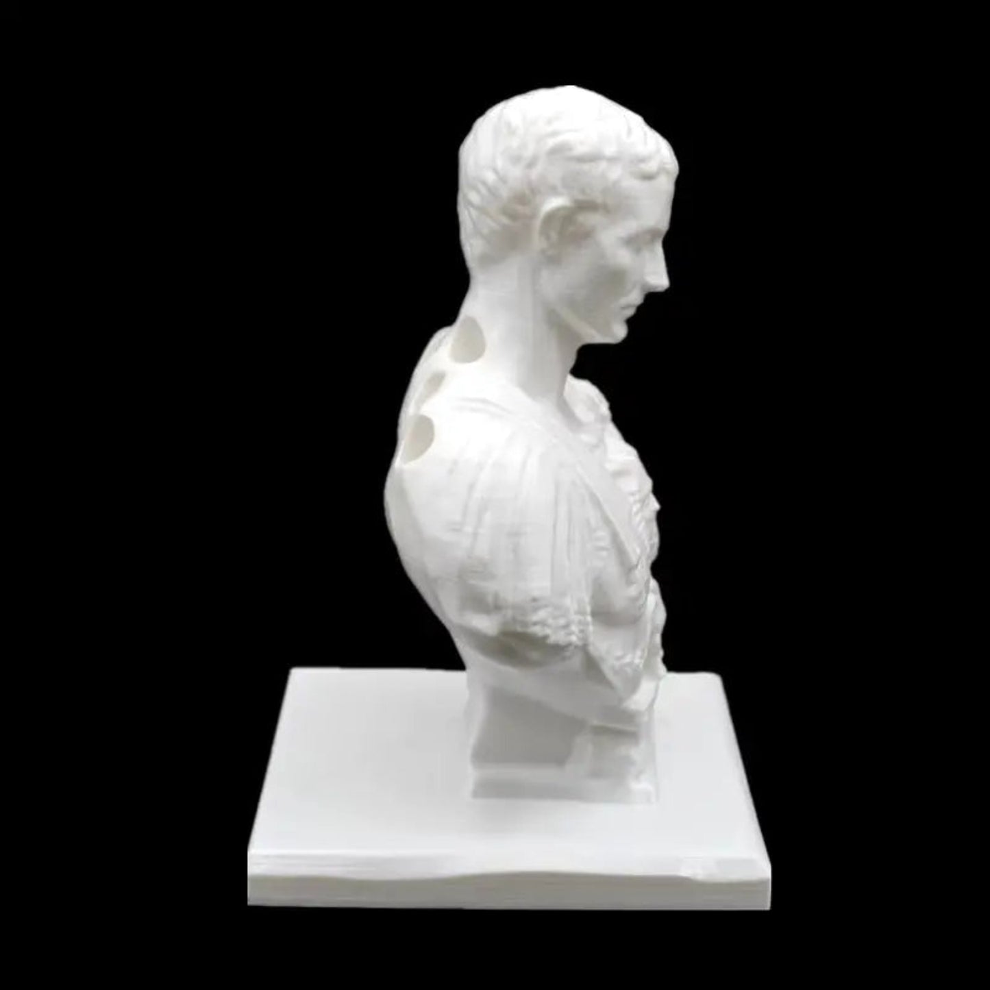 Julius Caesar Pen Holder – Unique Office Desk Organizer & Decor