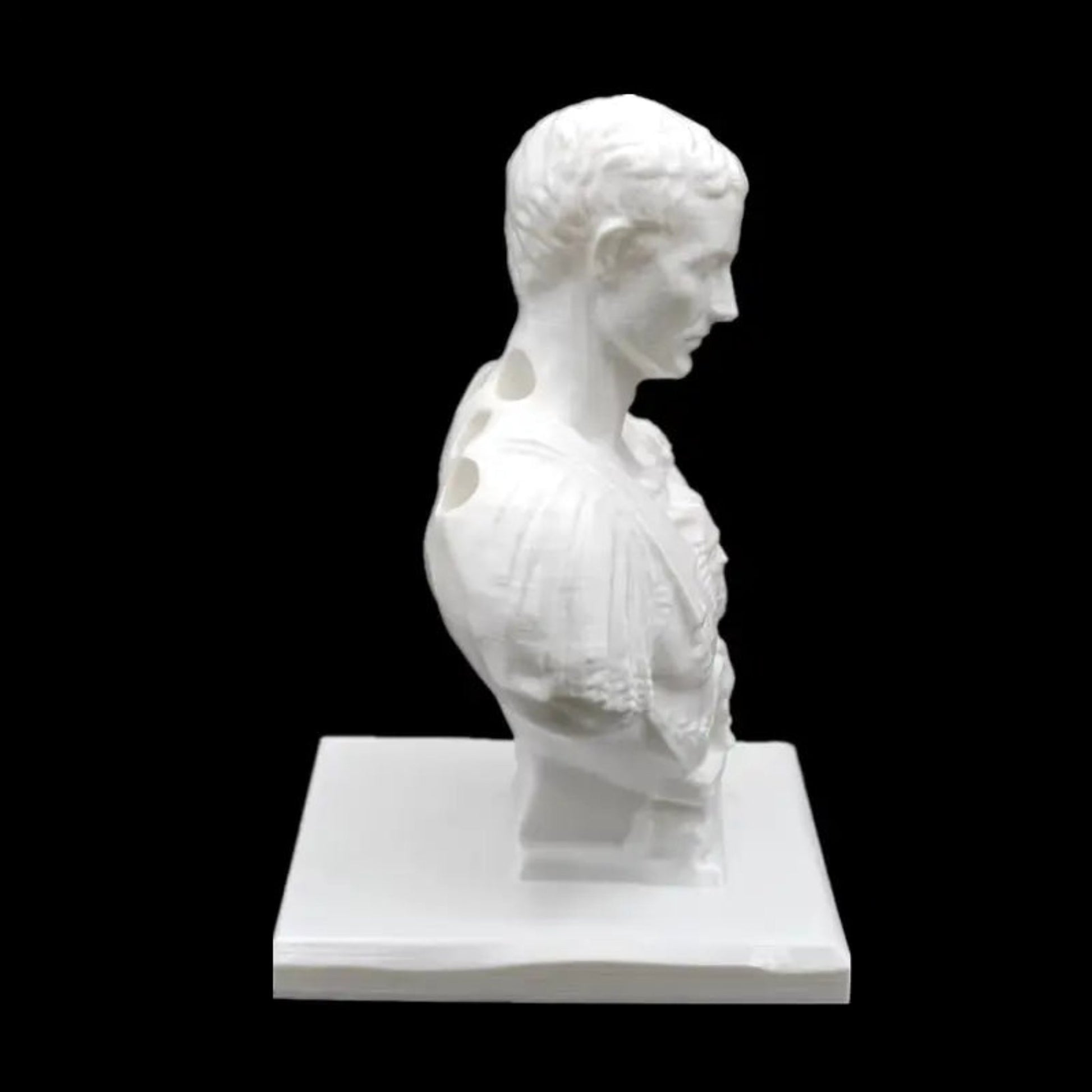 Julius Caesar Pen Holder – Unique Office Desk Organizer & Decor
