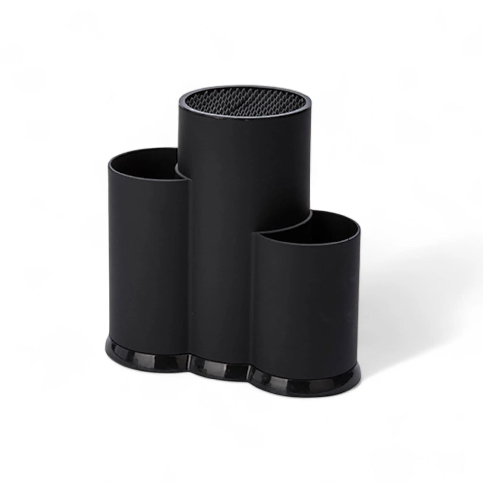 Knife Holder for Kitchen – Utensil Organizer with Drainage  Geniogoods