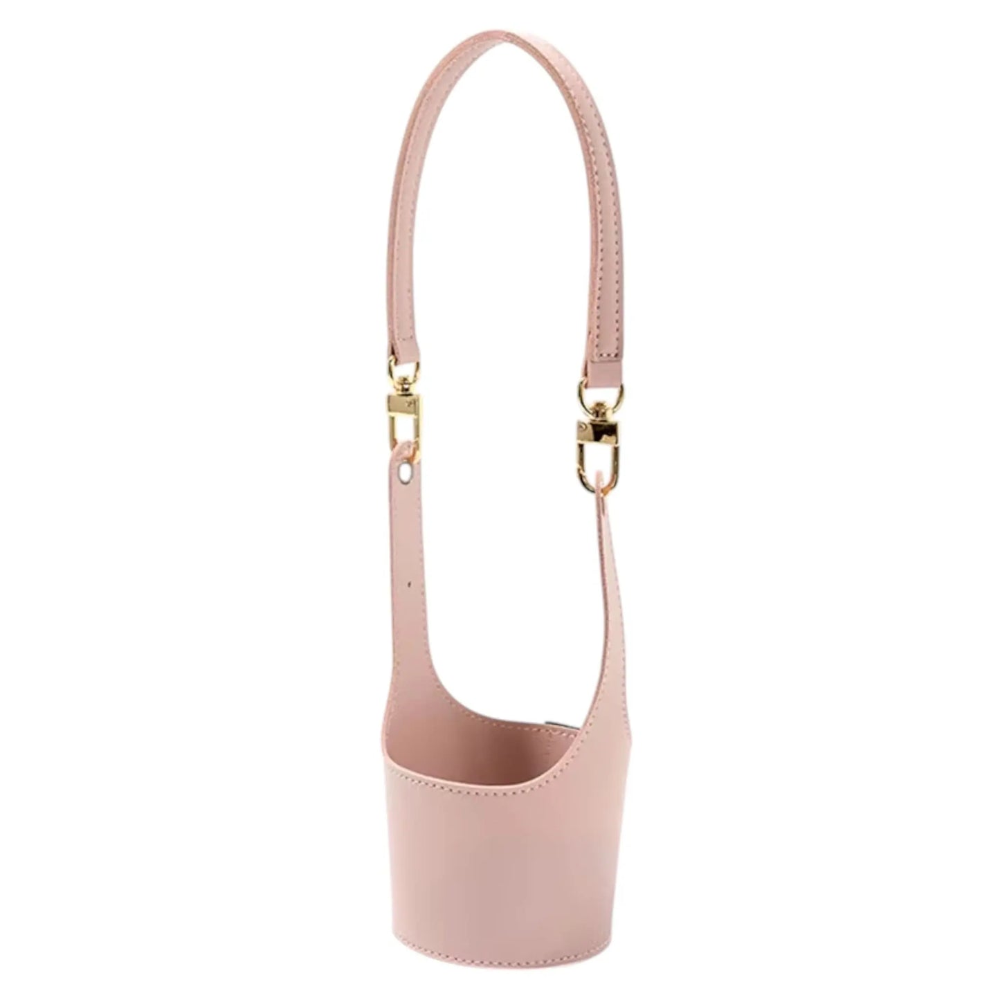 Leather Cup Cover Pouch – Portable Bottle Sleeve & Carrying Strap Geniogoods