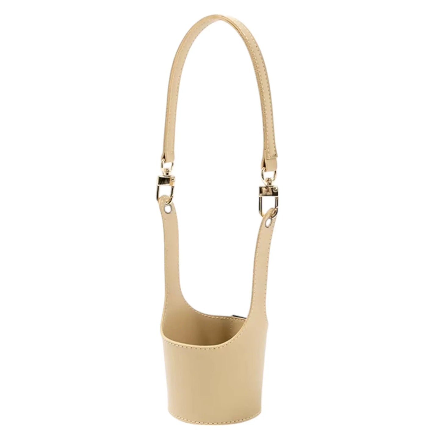 Leather Cup Cover Pouch – Portable Bottle Sleeve & Carrying Strap Geniogoods