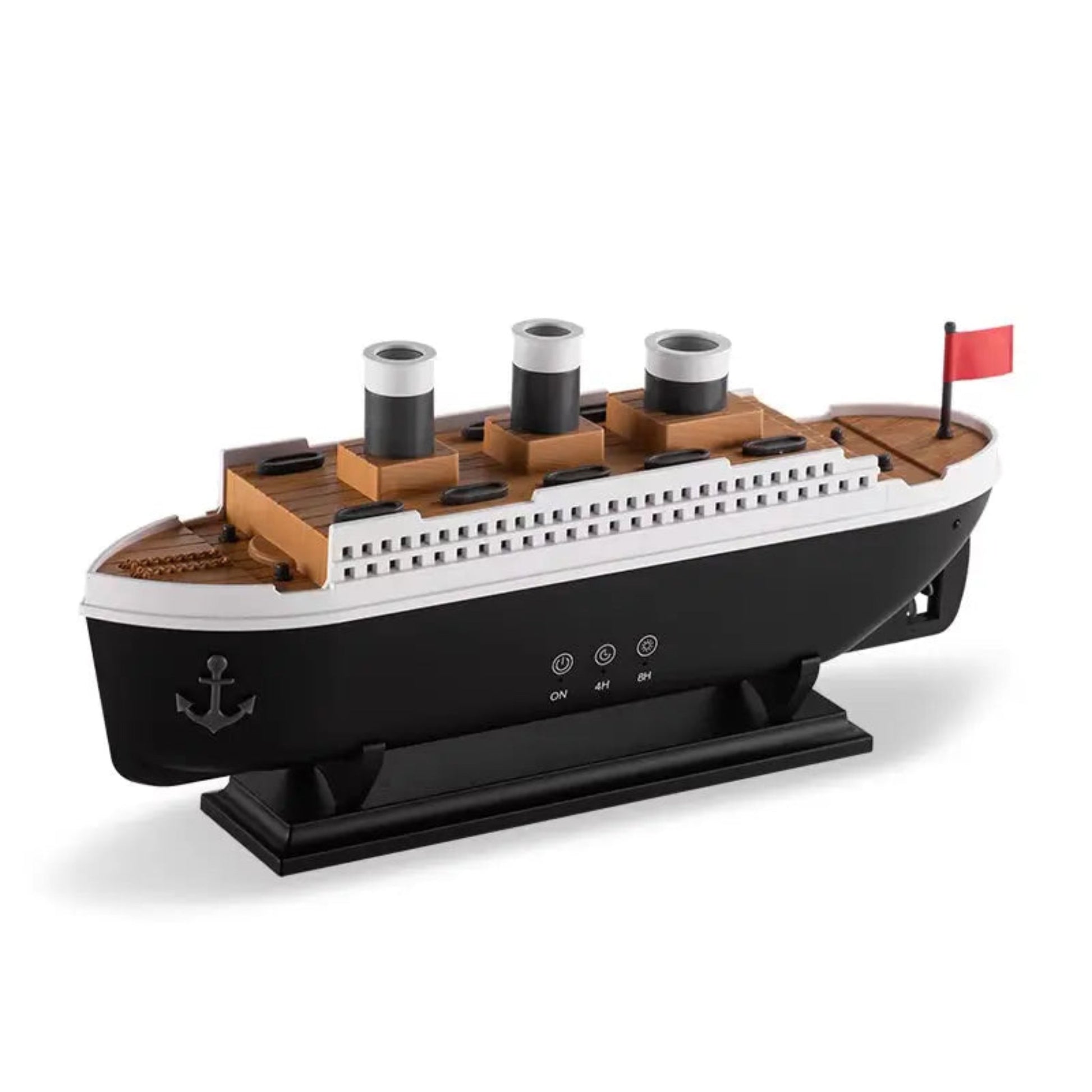Luxury Cruise Ship Aroma Diffuser | 250ml Air Humidifier with Remote Control