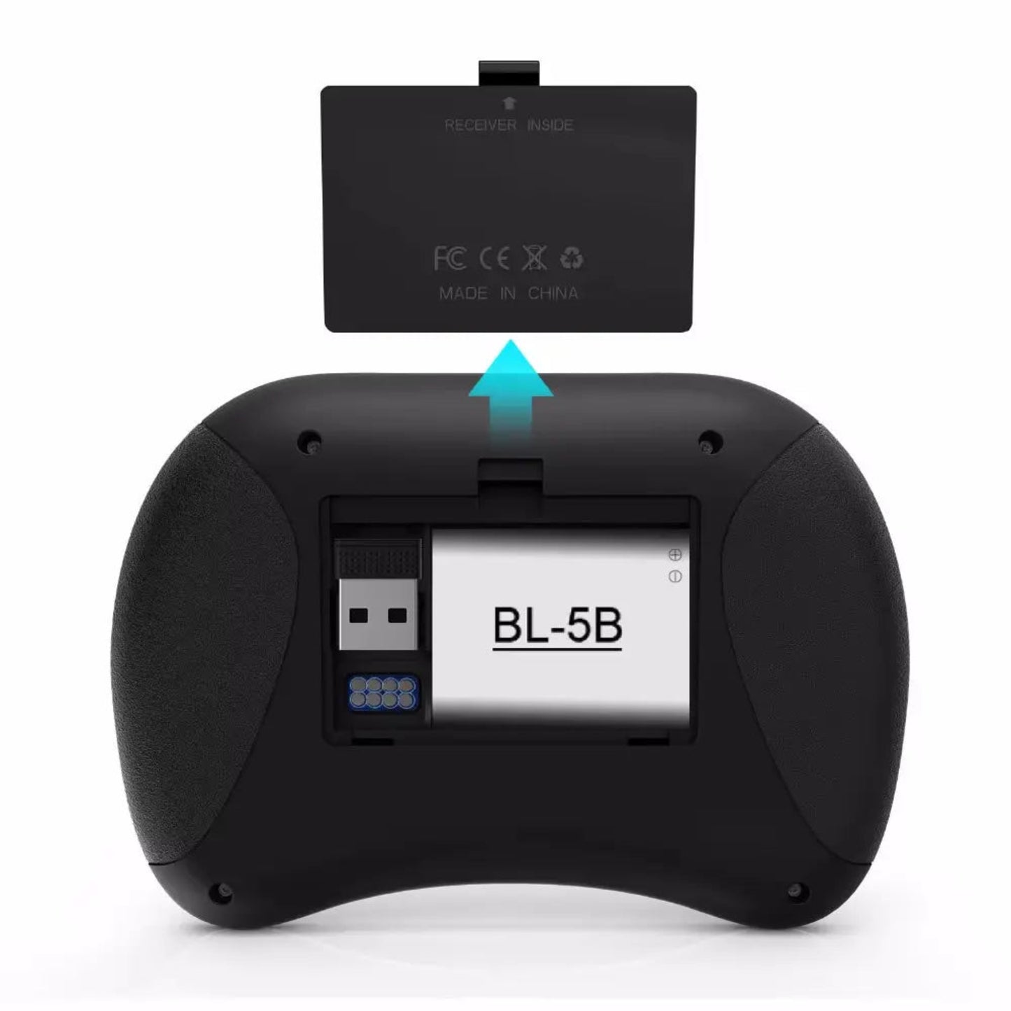 Mini Wireless Keyboard | Rii X8+ Backlit Voice Search Touchpad