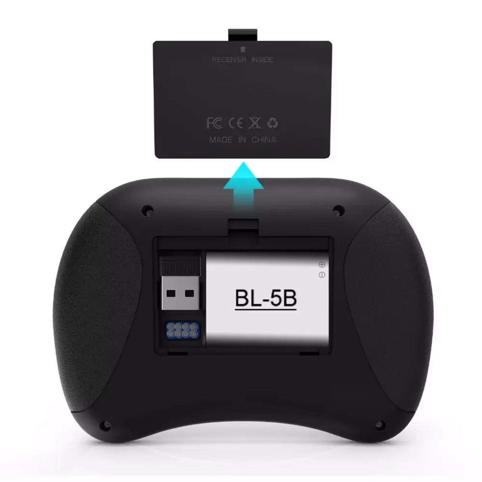 Mini Wireless Keyboard | Rii X8+ Backlit Voice Search Touchpad
