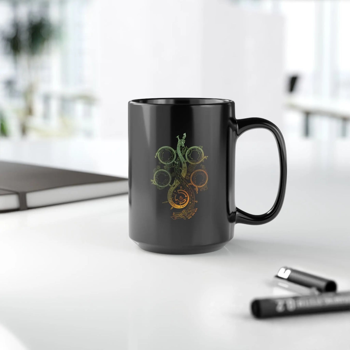 Monster Hunter Wilds Black Coffee Mug – Hunting Record 11oz & 15oz  Geniogoods