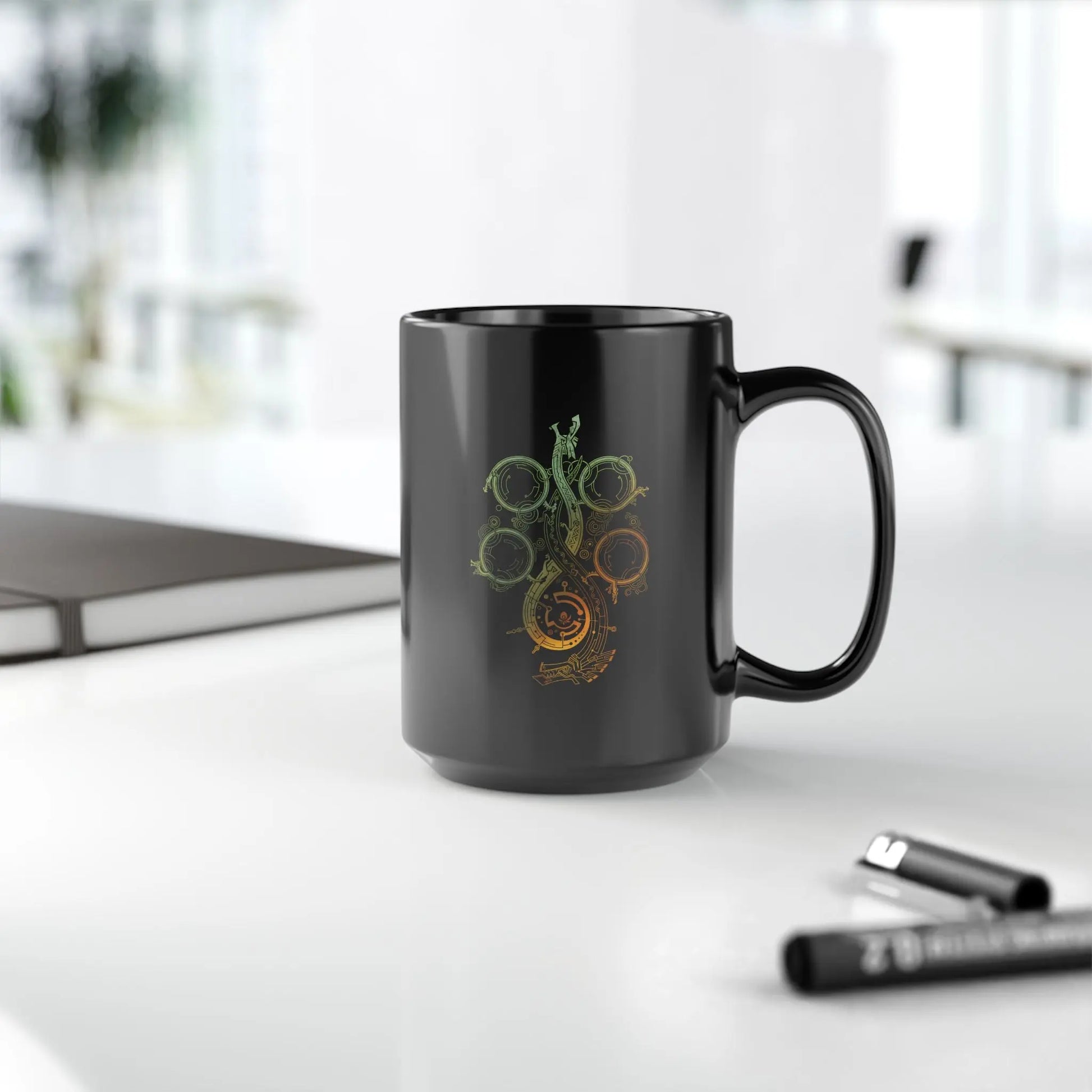 Monster Hunter Wilds Black Coffee Mug – Hunting Record 11oz & 15oz  Geniogoods