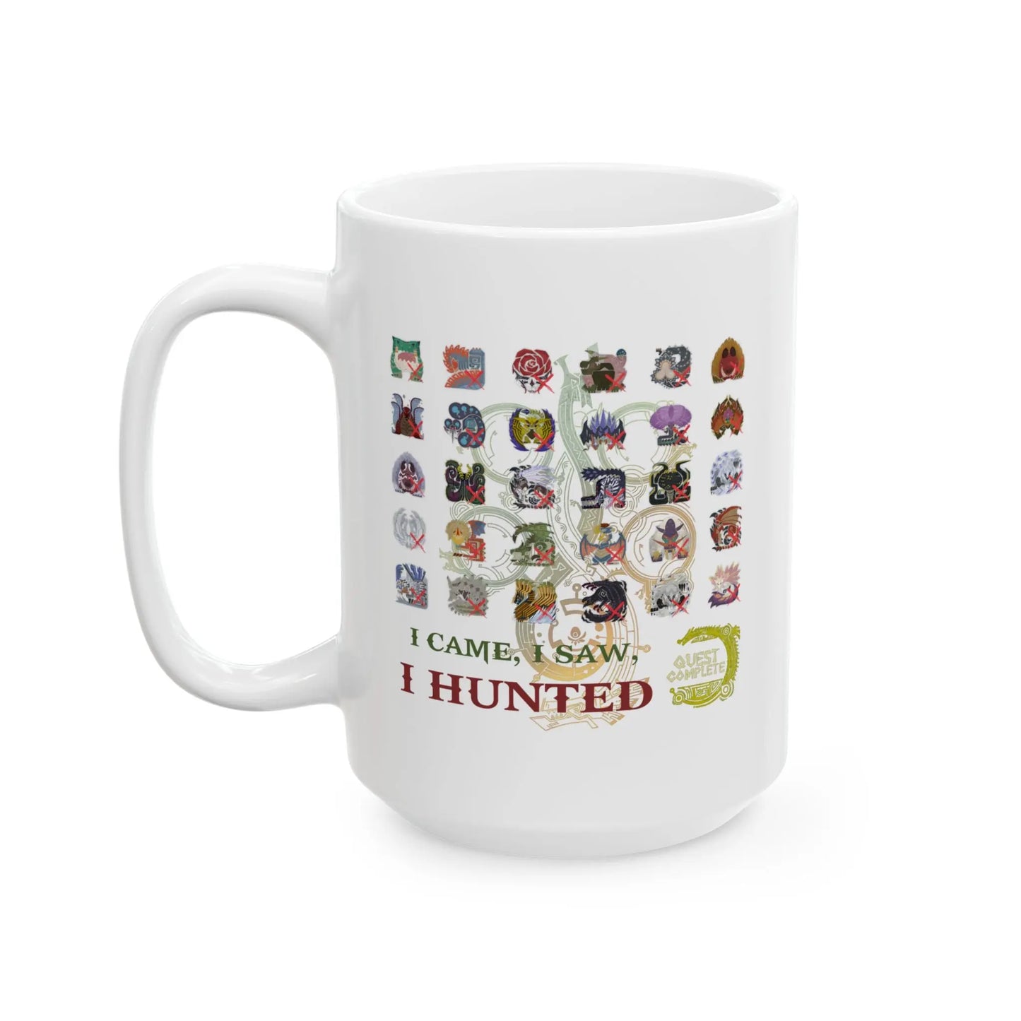 Monster Hunter Wilds Ceramic Mug – Inspirational Gamer Cup (11oz/15oz)  Geniogoods