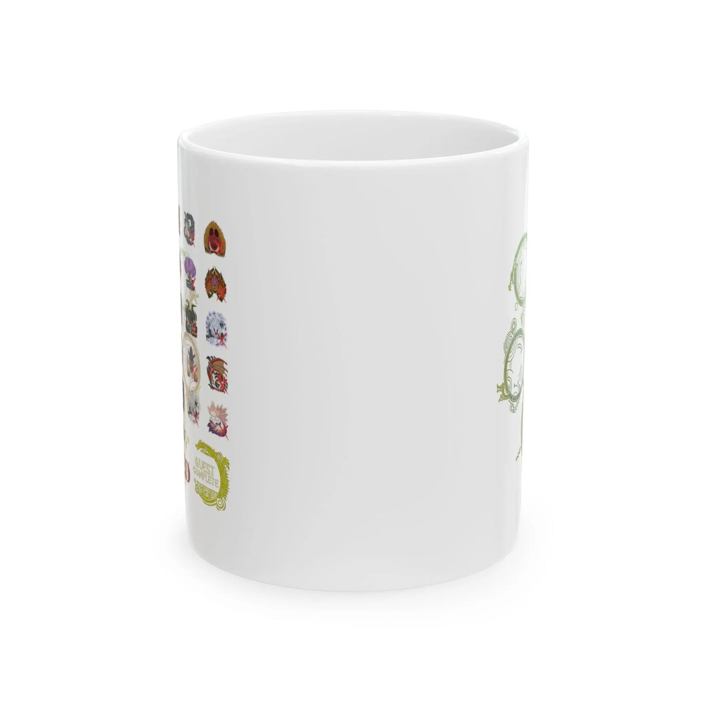 Monster Hunter Wilds Ceramic Mug – Inspirational Gamer Cup (11oz/15oz)  Geniogoods
