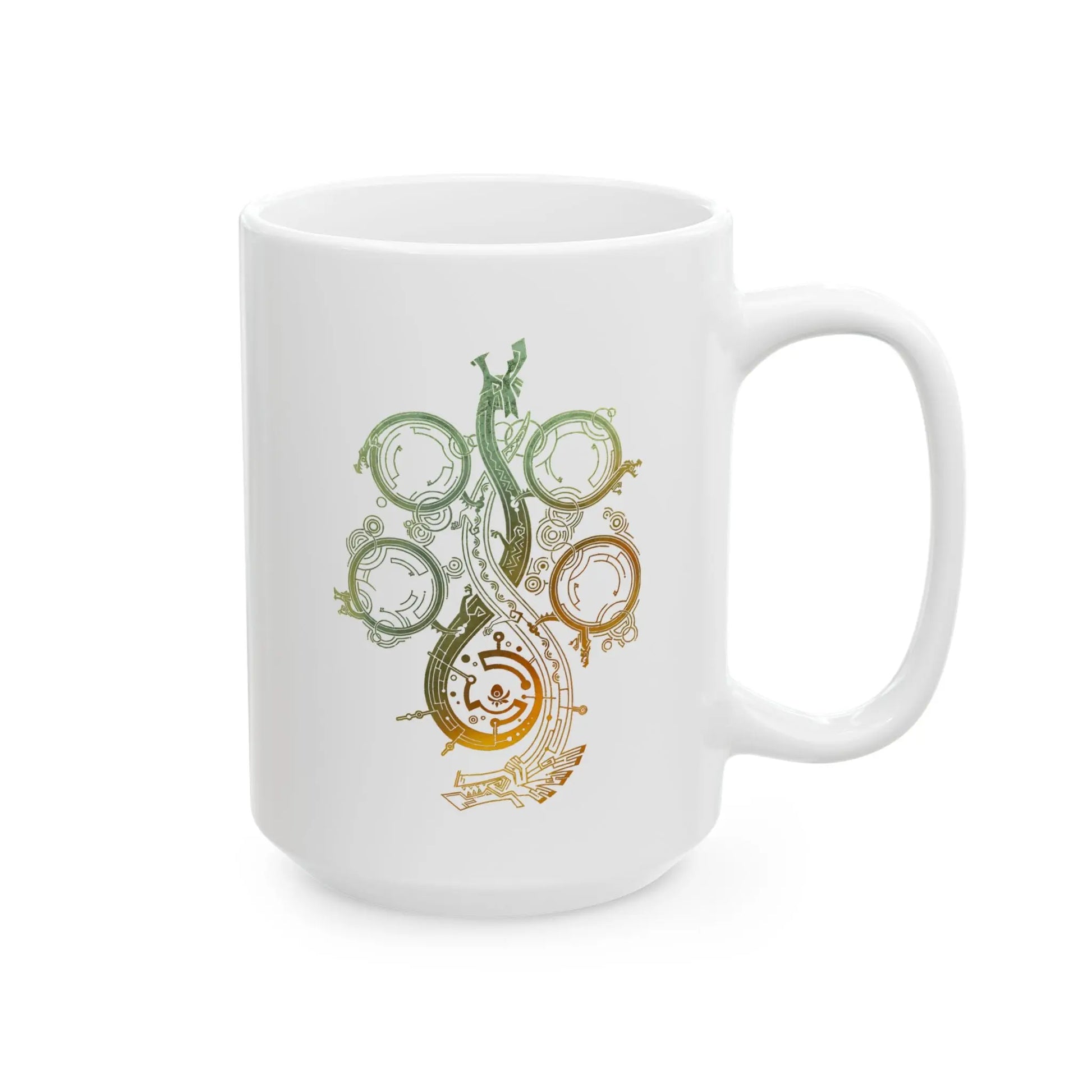 Monster Hunter Wilds Ceramic Mug – Inspirational Gamer Cup (11oz/15oz)  Geniogoods