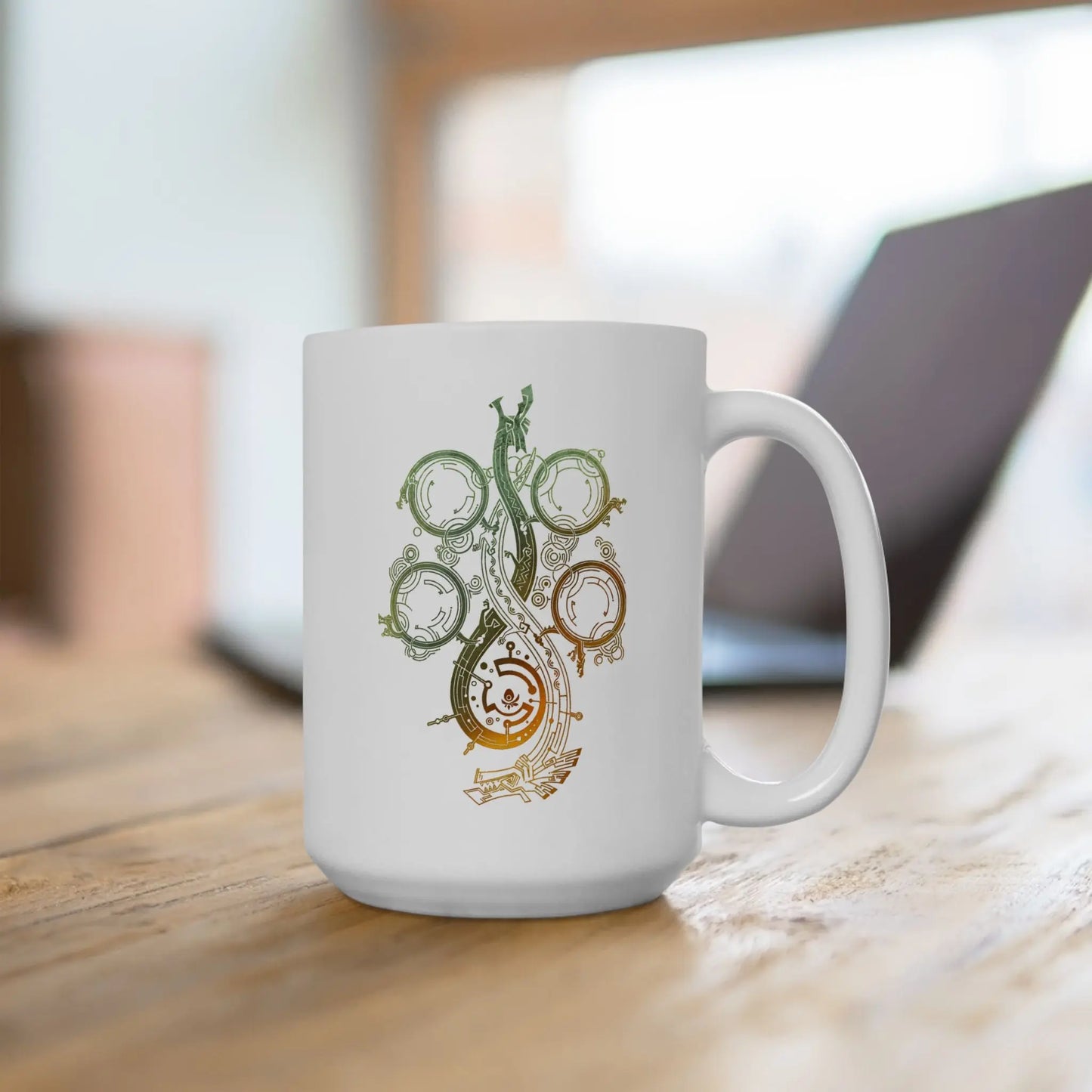 Monster Hunter Wilds Ceramic Mug – Inspirational Gamer Cup (11oz/15oz)  Geniogoods