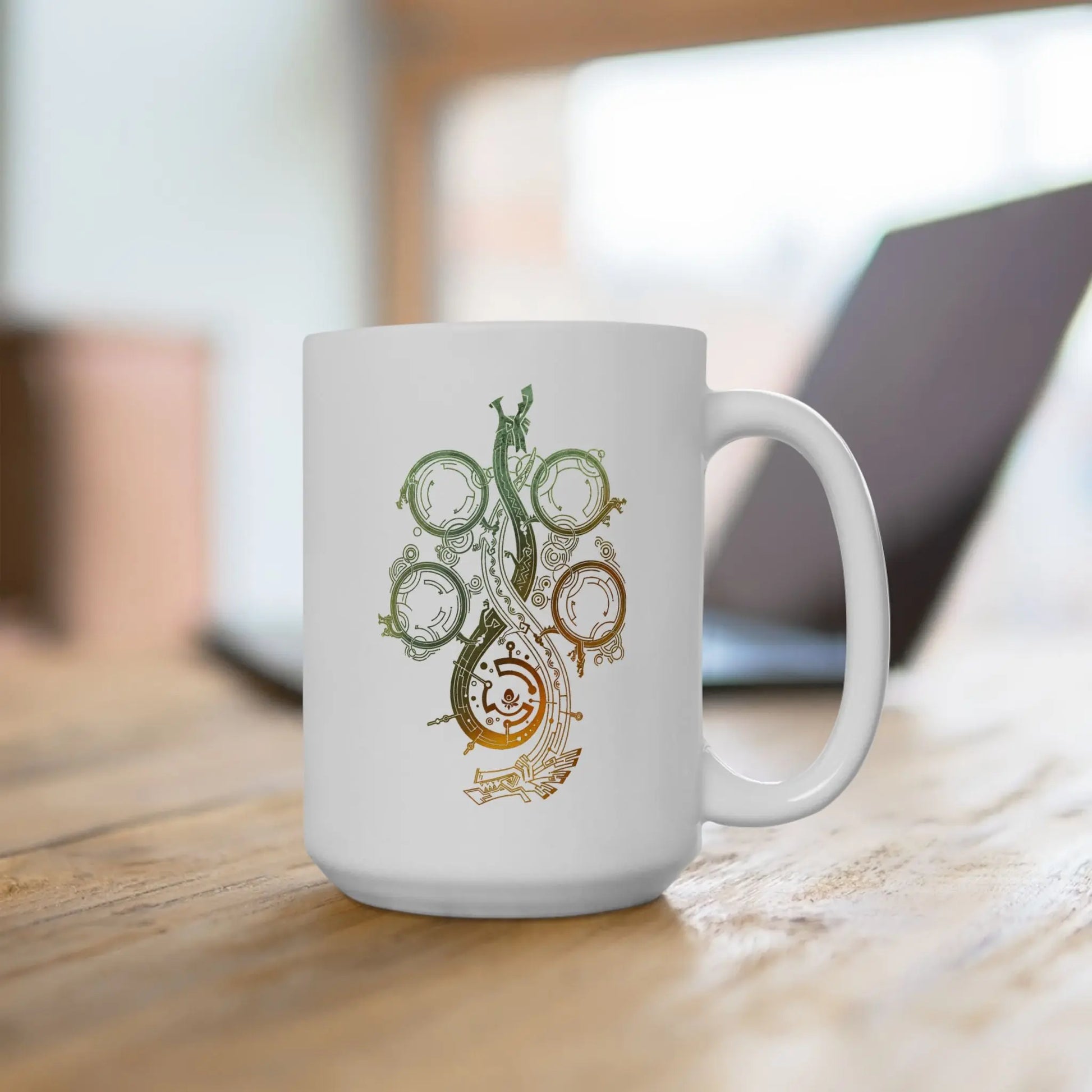 Monster Hunter Wilds Ceramic Mug – Inspirational Gamer Cup (11oz/15oz)  Geniogoods