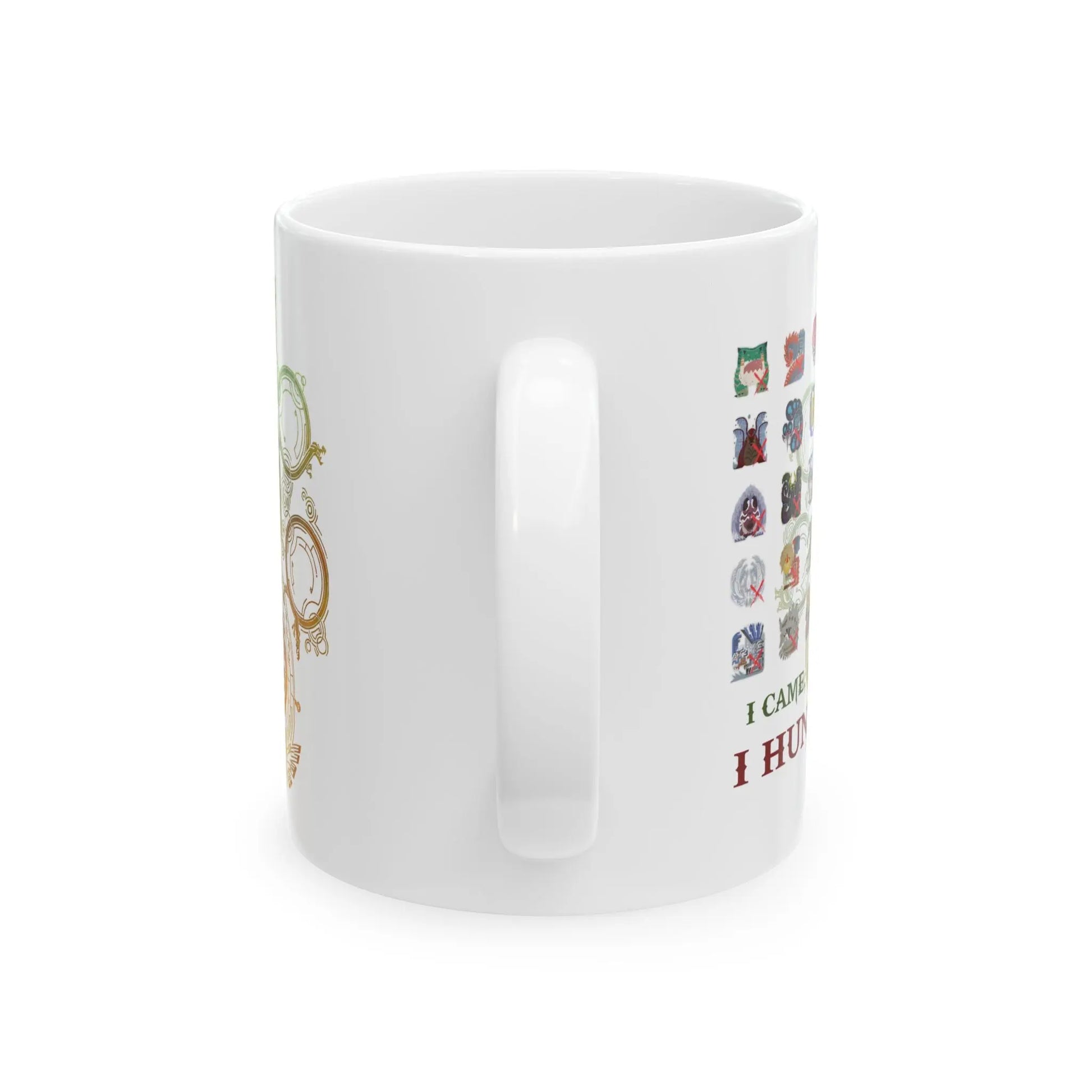 Monster Hunter Wilds Ceramic Mug – Inspirational Gamer Cup (11oz/15oz)  Geniogoods